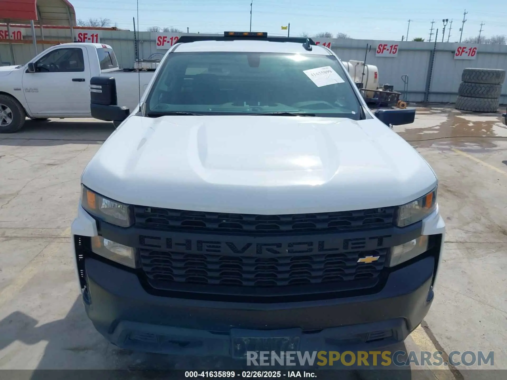12 Photograph of a damaged car 3GBNWAED8NG182639 CHEVROLET SILVERADO 1500 LTD 2022