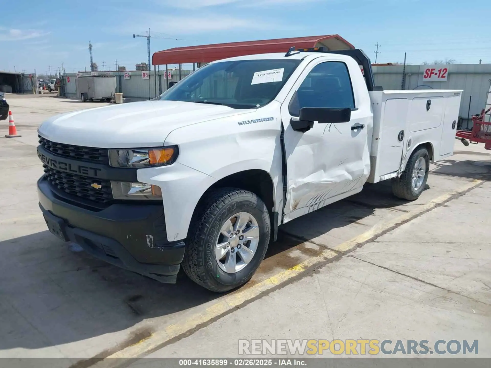 2 Photograph of a damaged car 3GBNWAED8NG182639 CHEVROLET SILVERADO 1500 LTD 2022