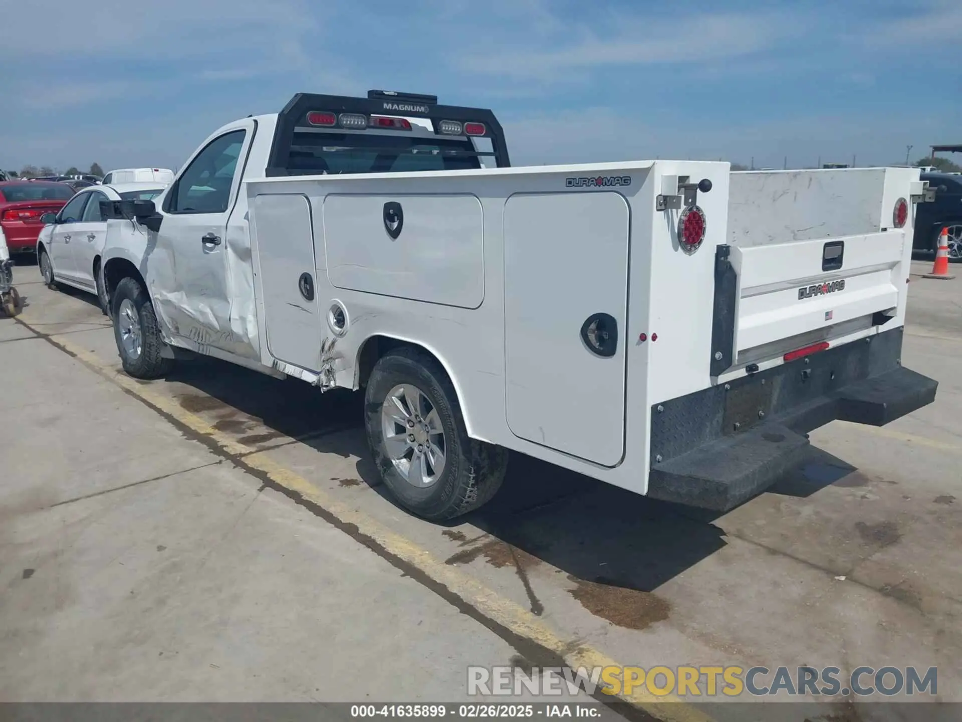 3 Photograph of a damaged car 3GBNWAED8NG182639 CHEVROLET SILVERADO 1500 LTD 2022