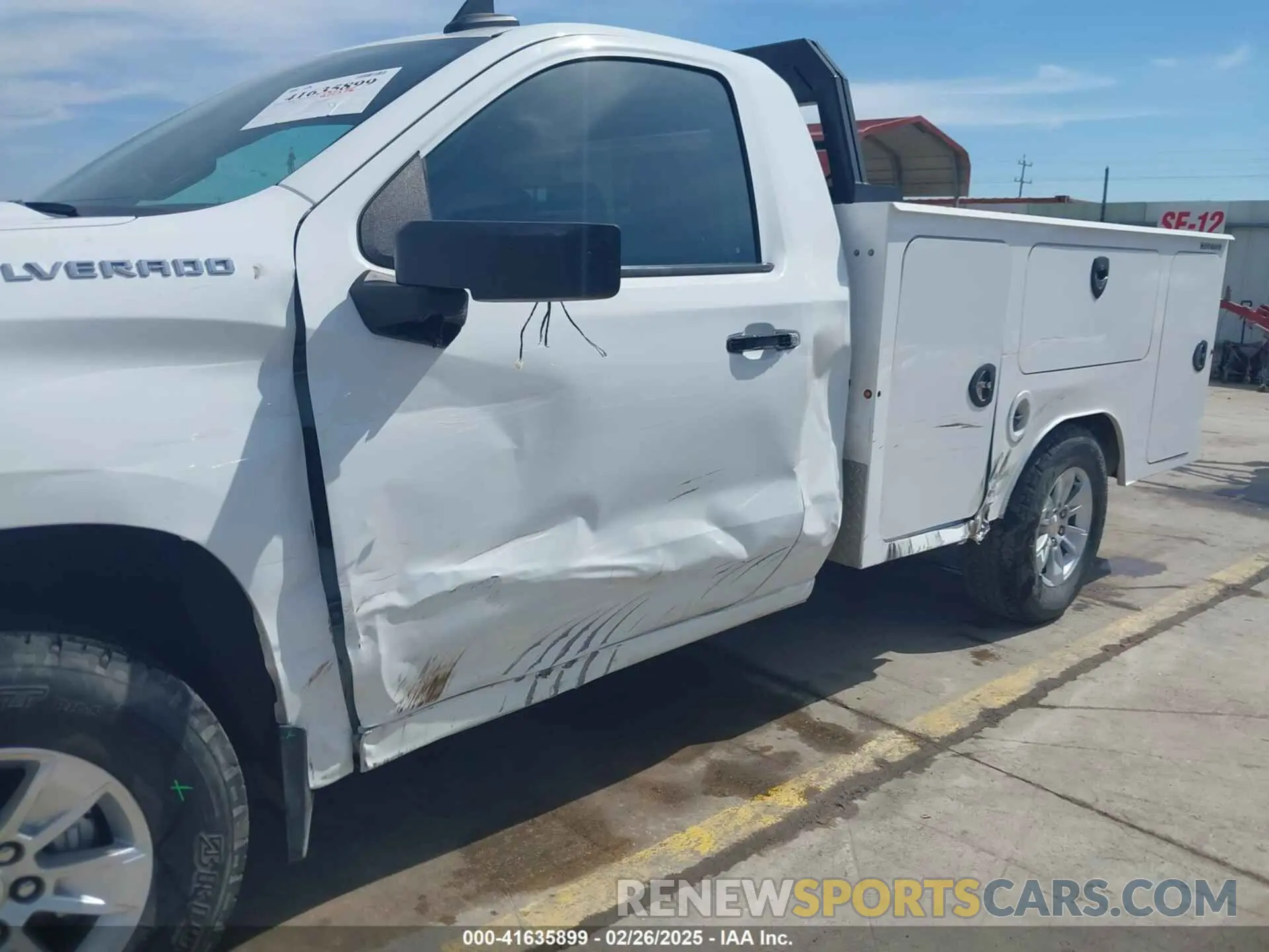 6 Photograph of a damaged car 3GBNWAED8NG182639 CHEVROLET SILVERADO 1500 LTD 2022