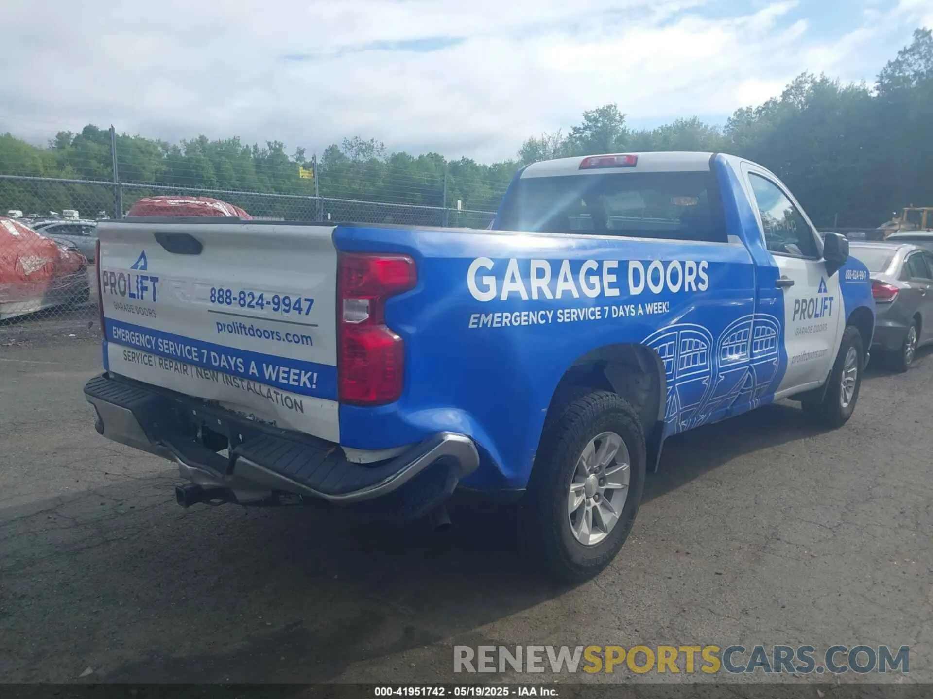 4 Photograph of a damaged car 3GCNWAED3NG197805 CHEVROLET SILVERADO 1500 LTD 2022
