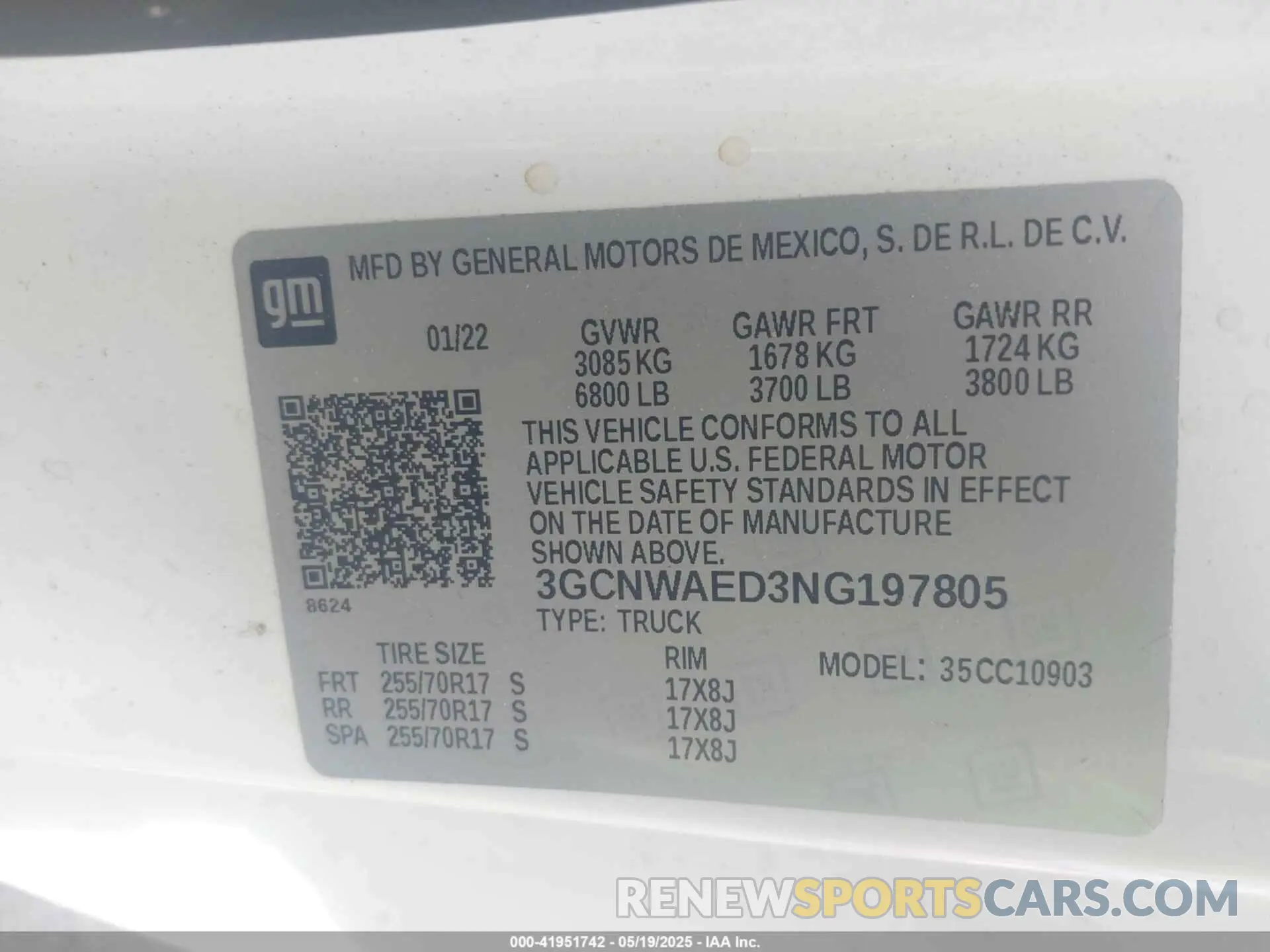 9 Photograph of a damaged car 3GCNWAED3NG197805 CHEVROLET SILVERADO 1500 LTD 2022