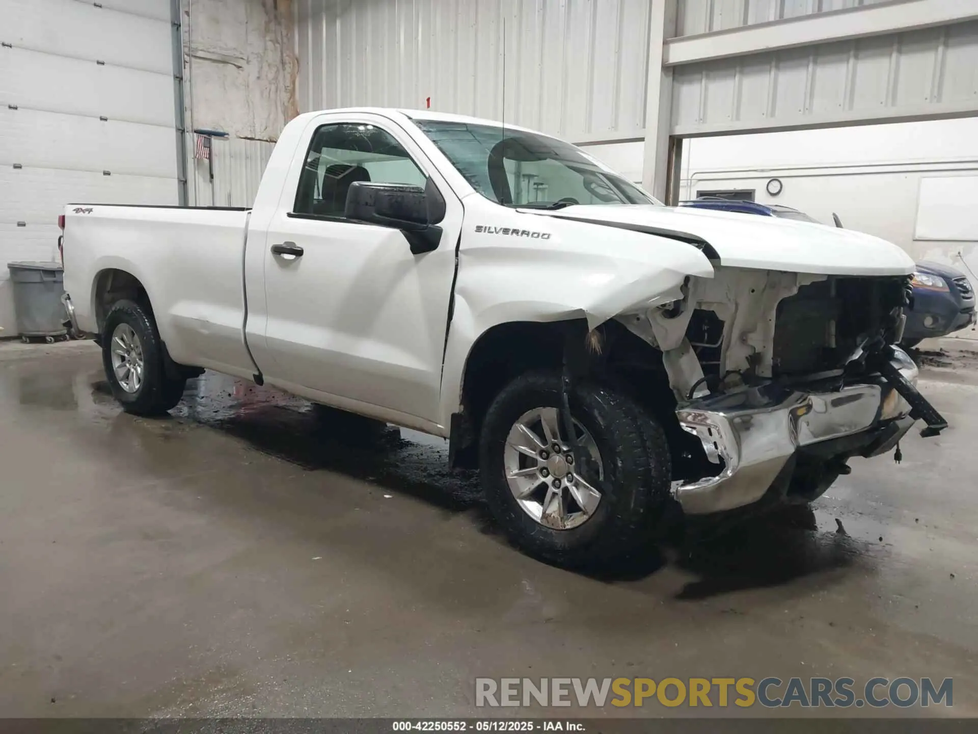 1 Photograph of a damaged car 3GCNYAED4NG176388 CHEVROLET SILVERADO 1500 LTD 2022