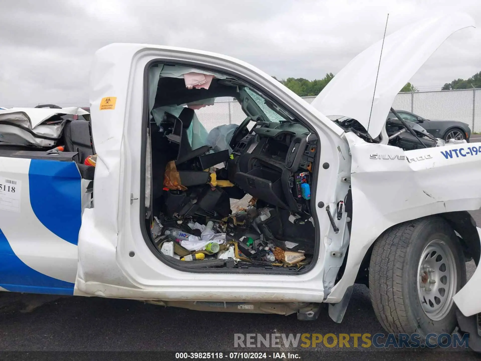 13 Photograph of a damaged car 3GCNYAEK6NG213388 CHEVROLET SILVERADO 1500 LTD 2022