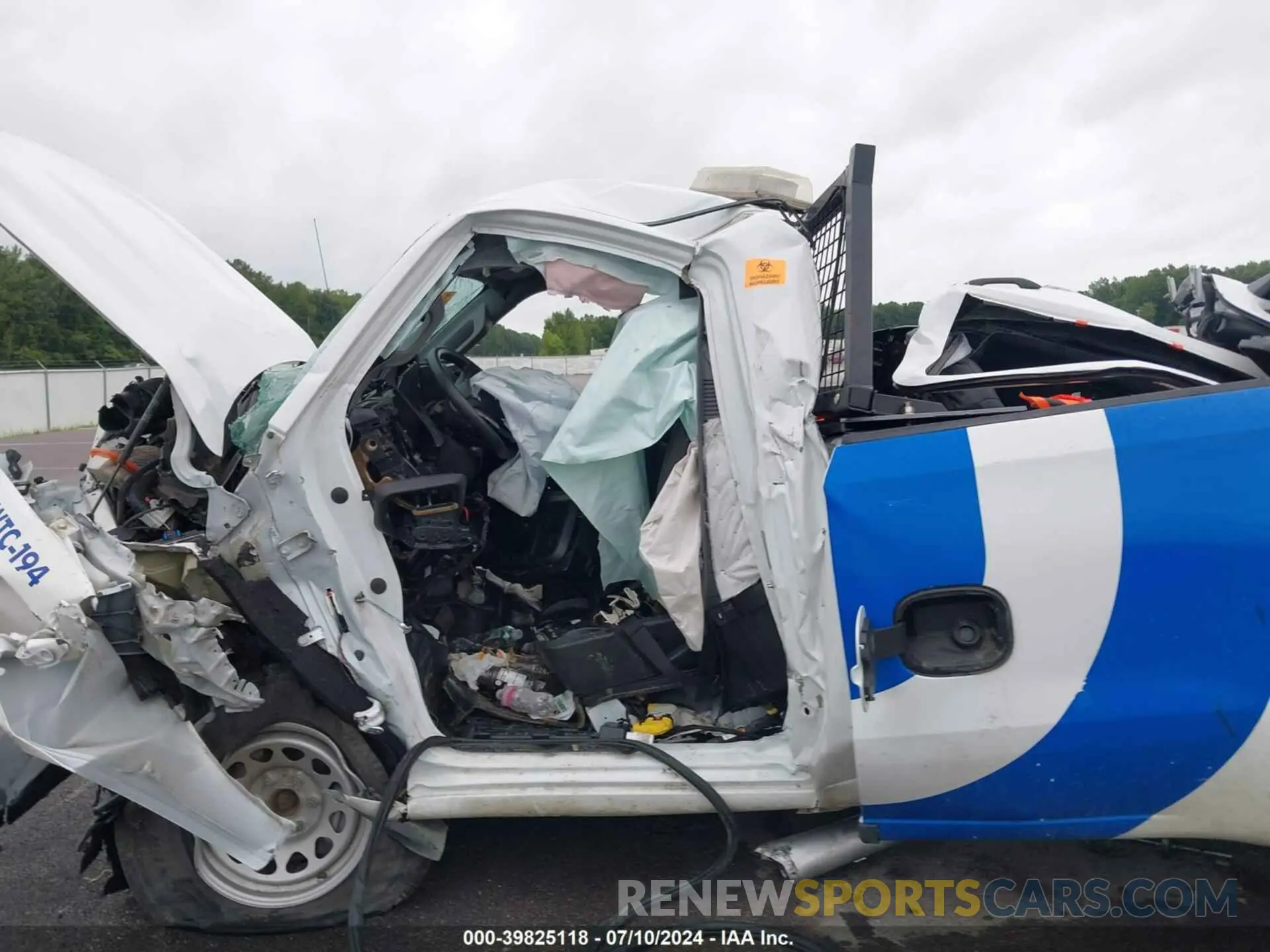 14 Photograph of a damaged car 3GCNYAEK6NG213388 CHEVROLET SILVERADO 1500 LTD 2022