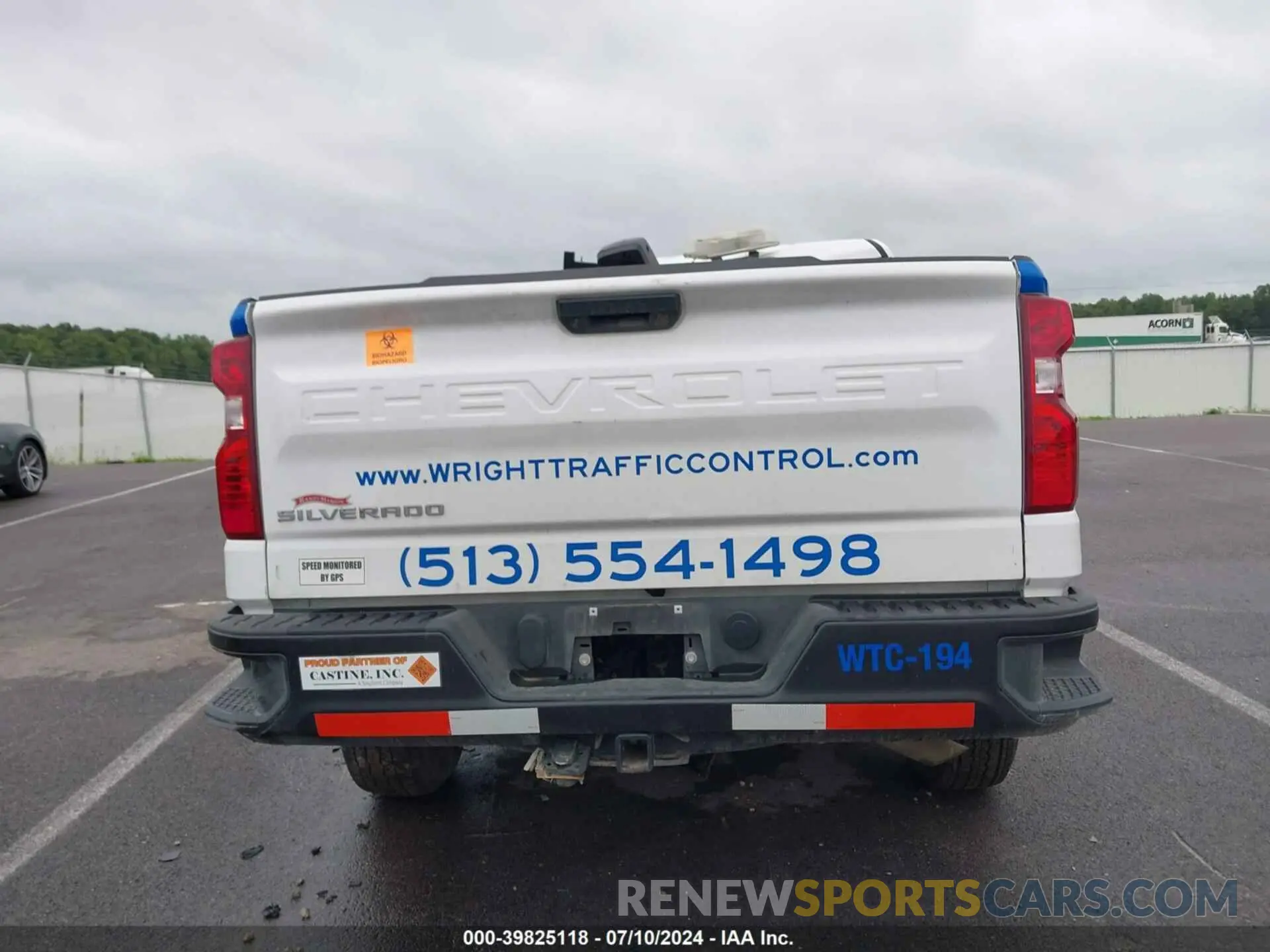 16 Photograph of a damaged car 3GCNYAEK6NG213388 CHEVROLET SILVERADO 1500 LTD 2022