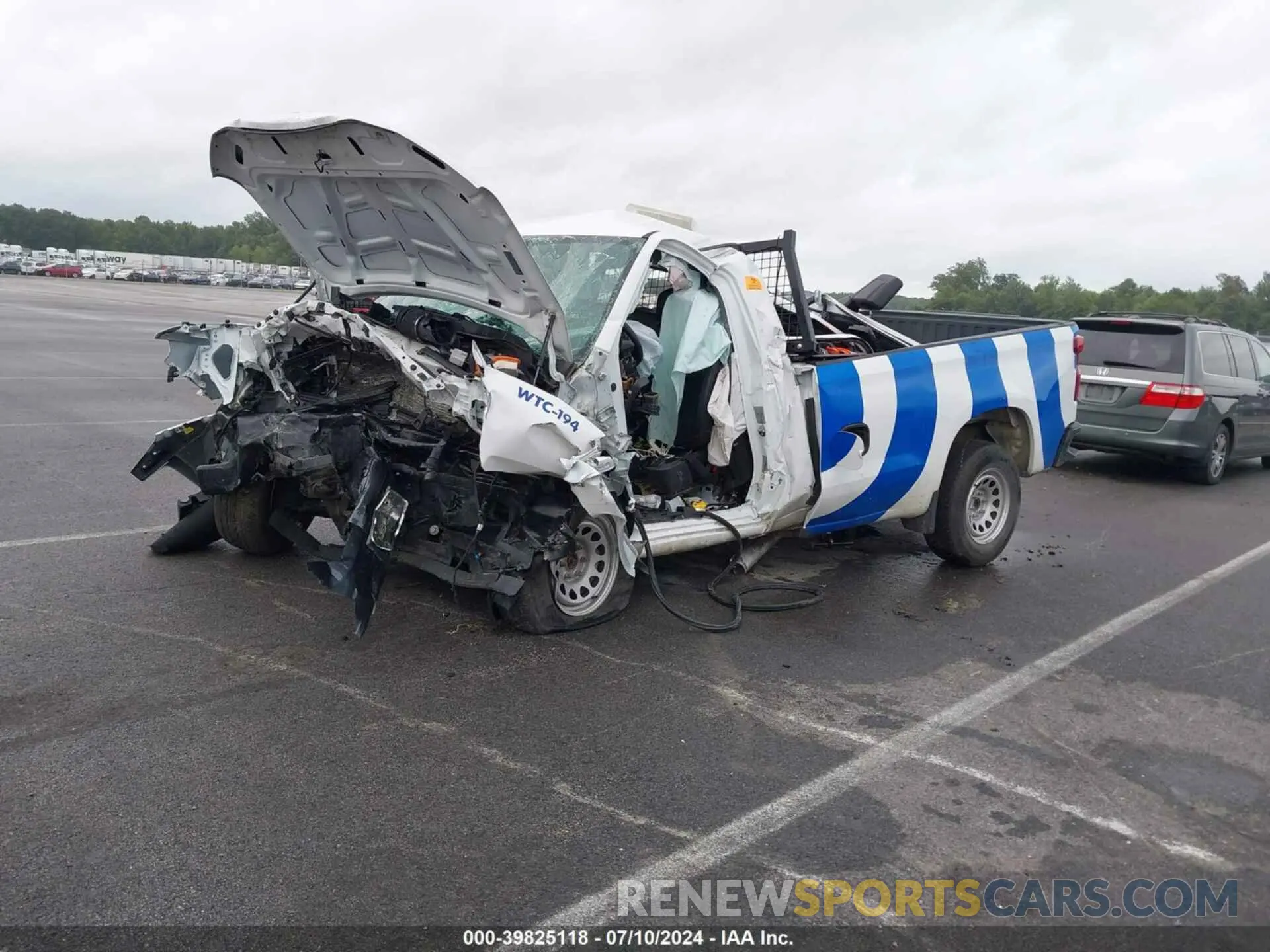 2 Photograph of a damaged car 3GCNYAEK6NG213388 CHEVROLET SILVERADO 1500 LTD 2022