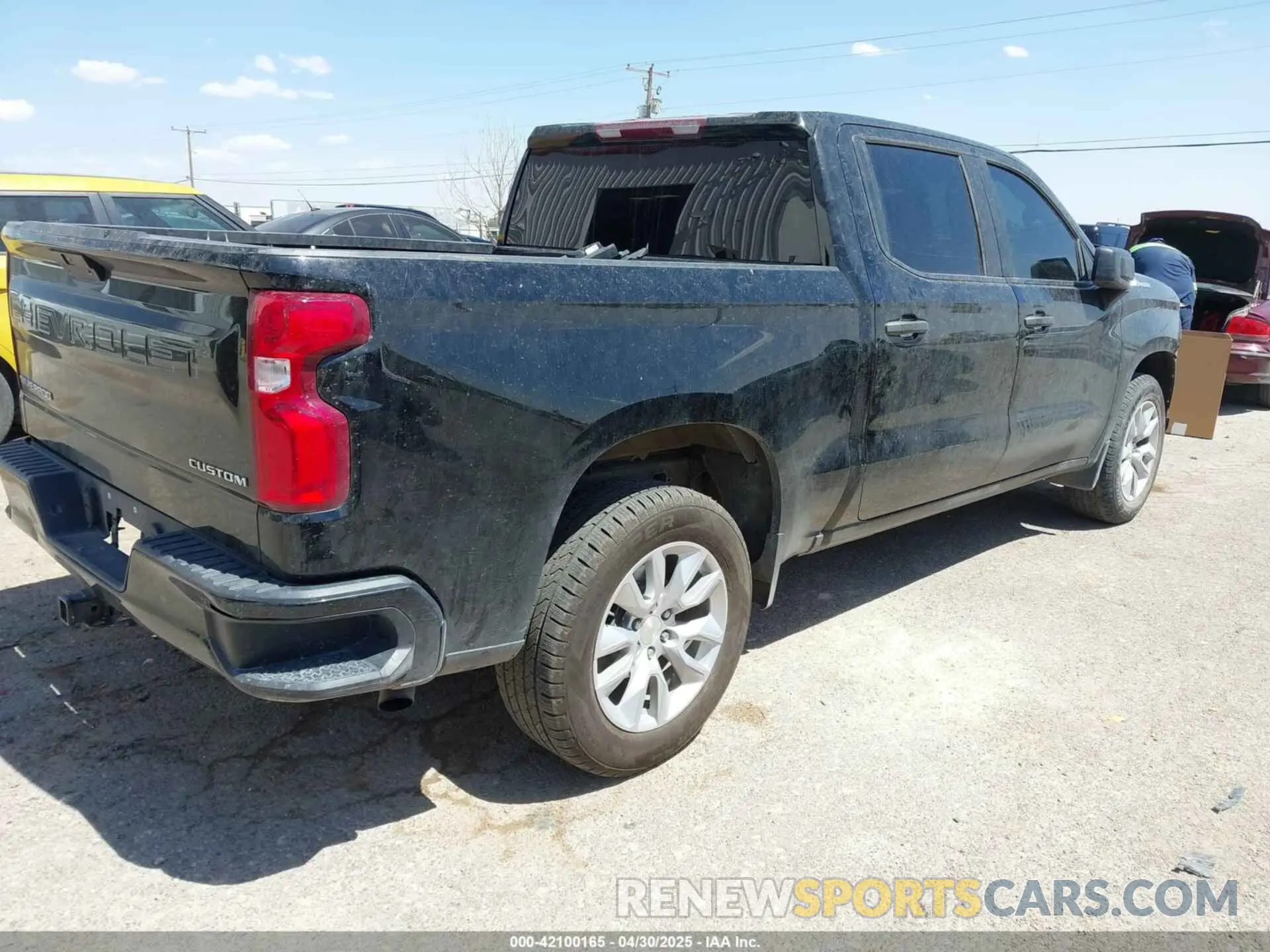 4 Photograph of a damaged car 3GCPWBEK8NG179247 CHEVROLET SILVERADO 1500 LTD 2022