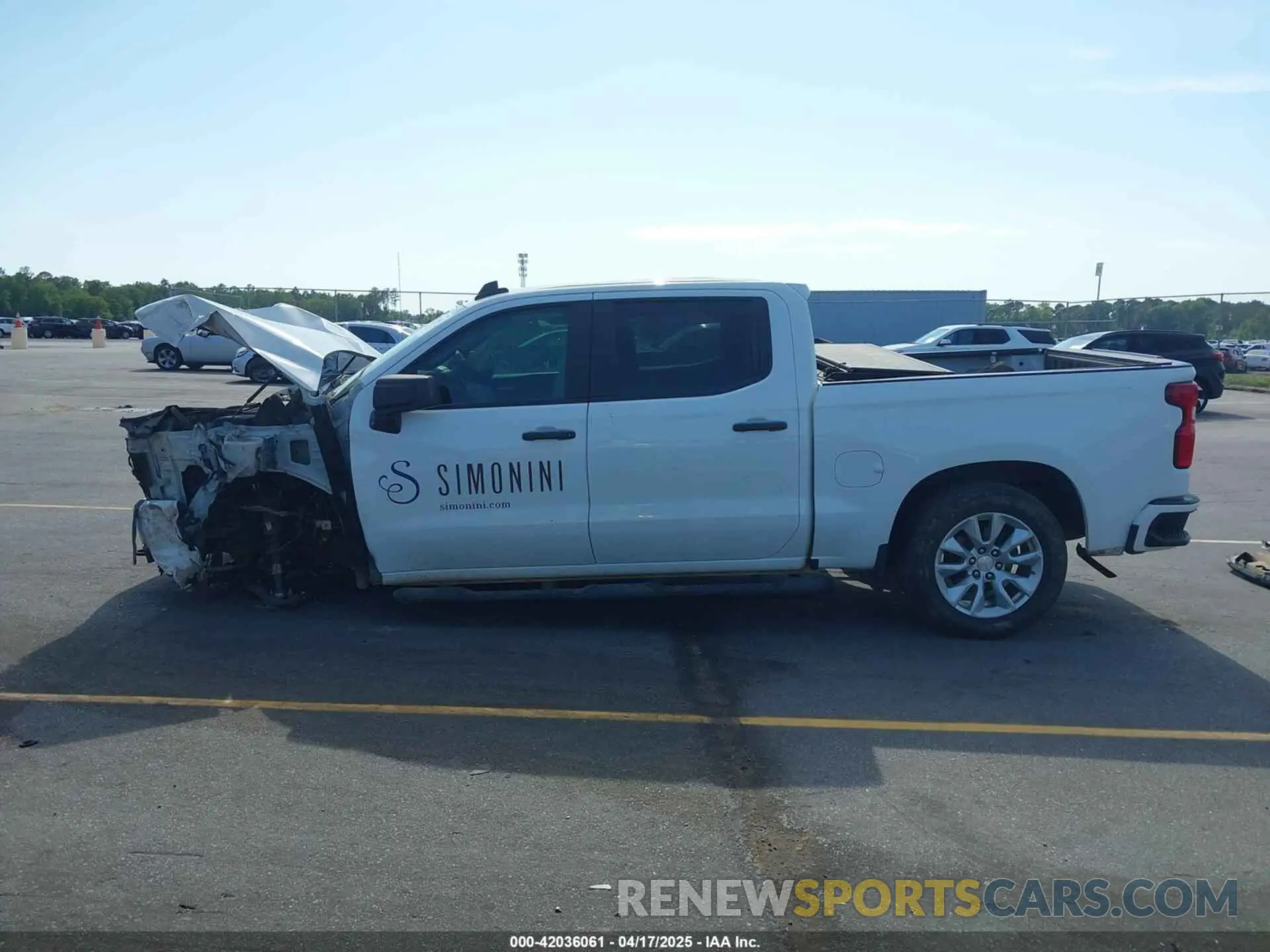 14 Photograph of a damaged car 3GCPWBEK9NG186210 CHEVROLET SILVERADO 1500 LTD 2022