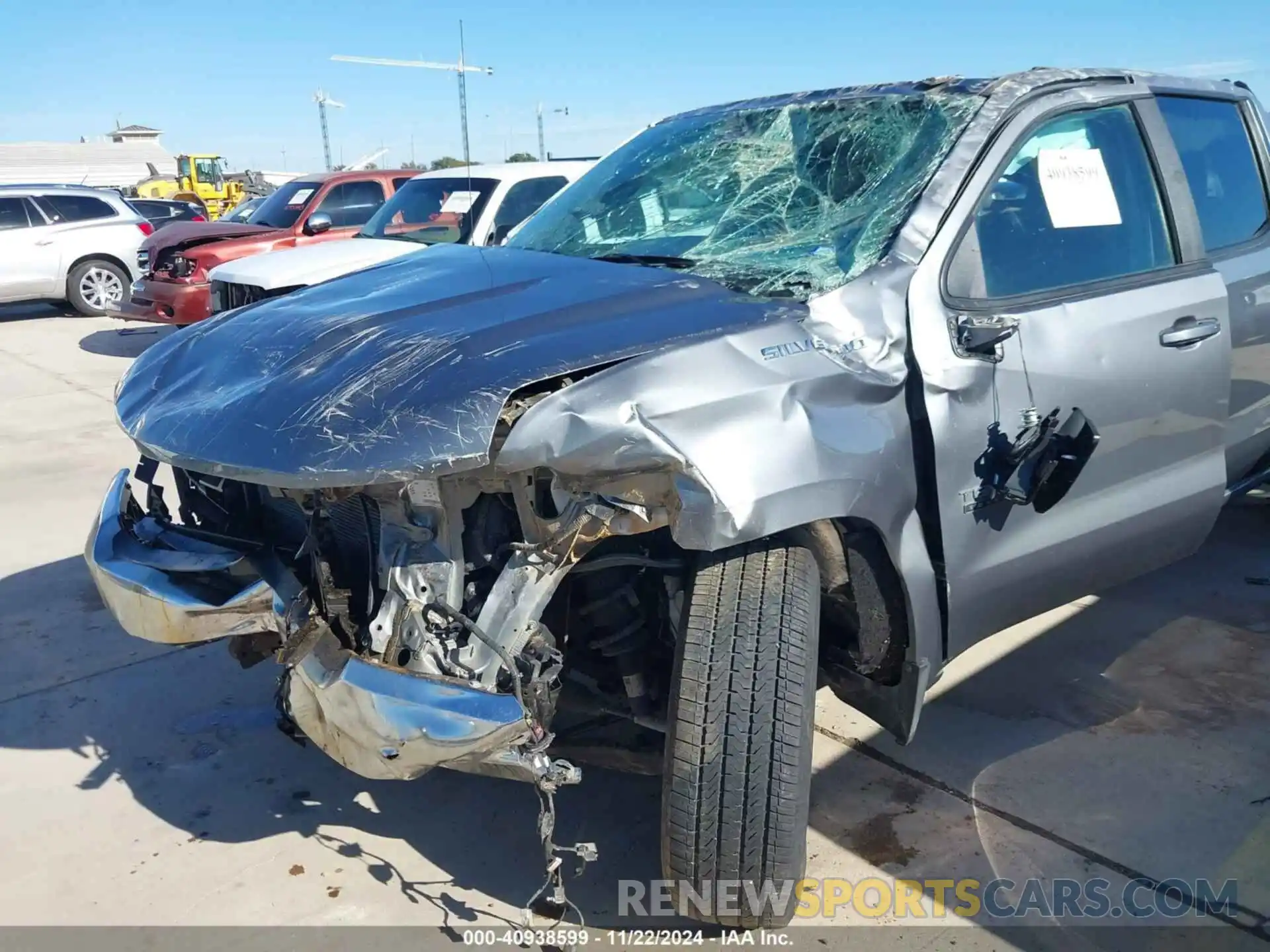 6 Photograph of a damaged car 3GCPWCED0NG103819 CHEVROLET SILVERADO 1500 LTD 2022