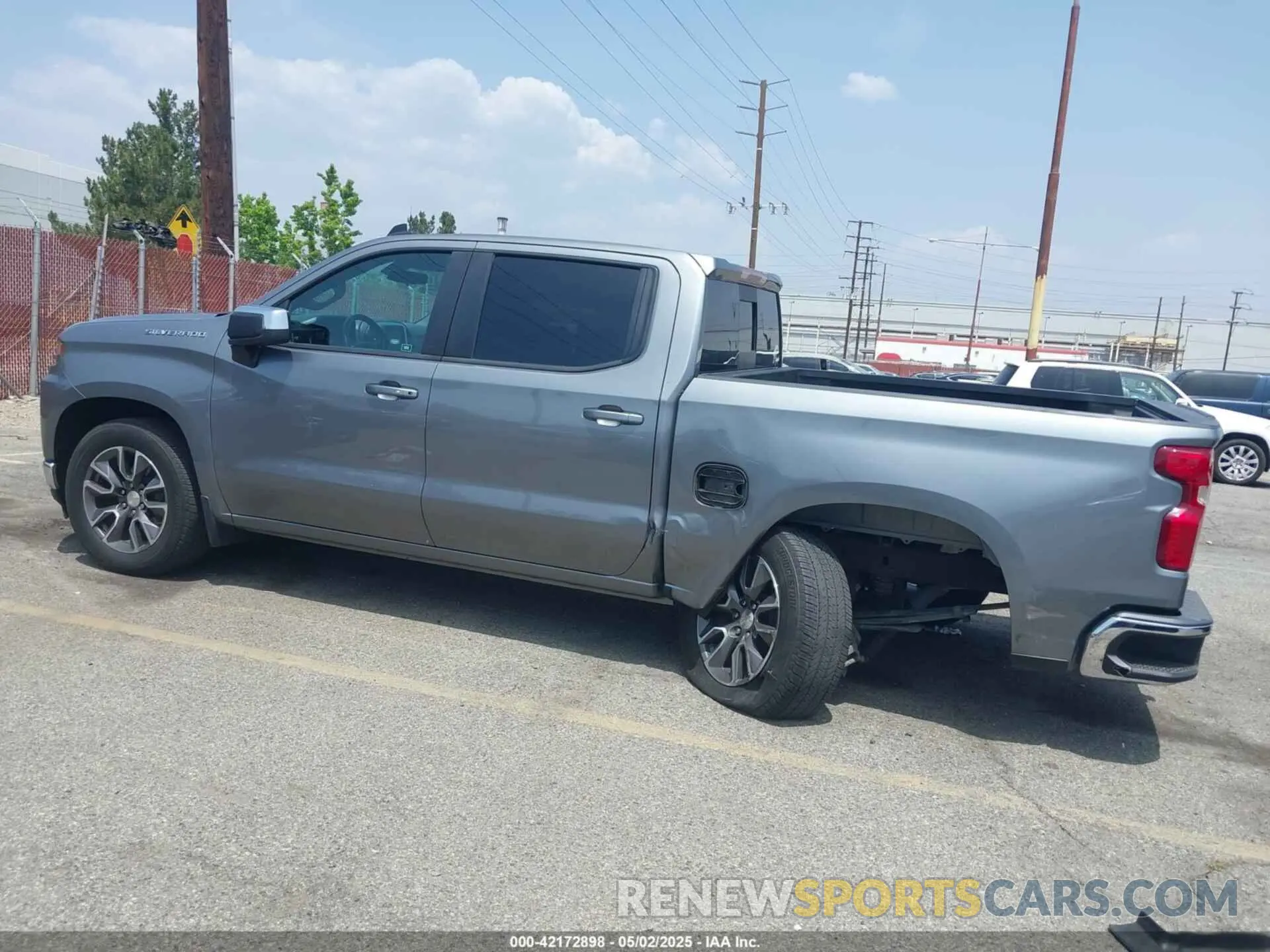 14 Photograph of a damaged car 3GCPWCED5NG129641 CHEVROLET SILVERADO 1500 LTD 2022