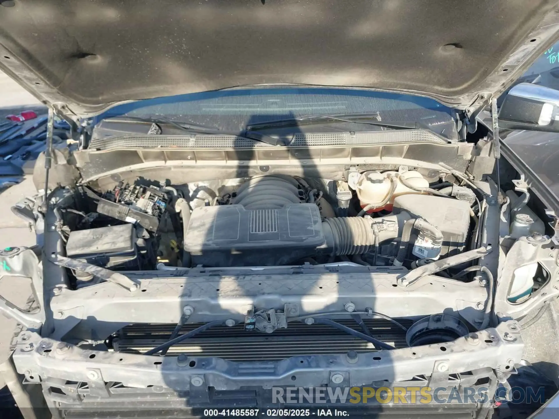 10 Photograph of a damaged car 3GCPWCED5NG138842 CHEVROLET SILVERADO 1500 LTD 2022