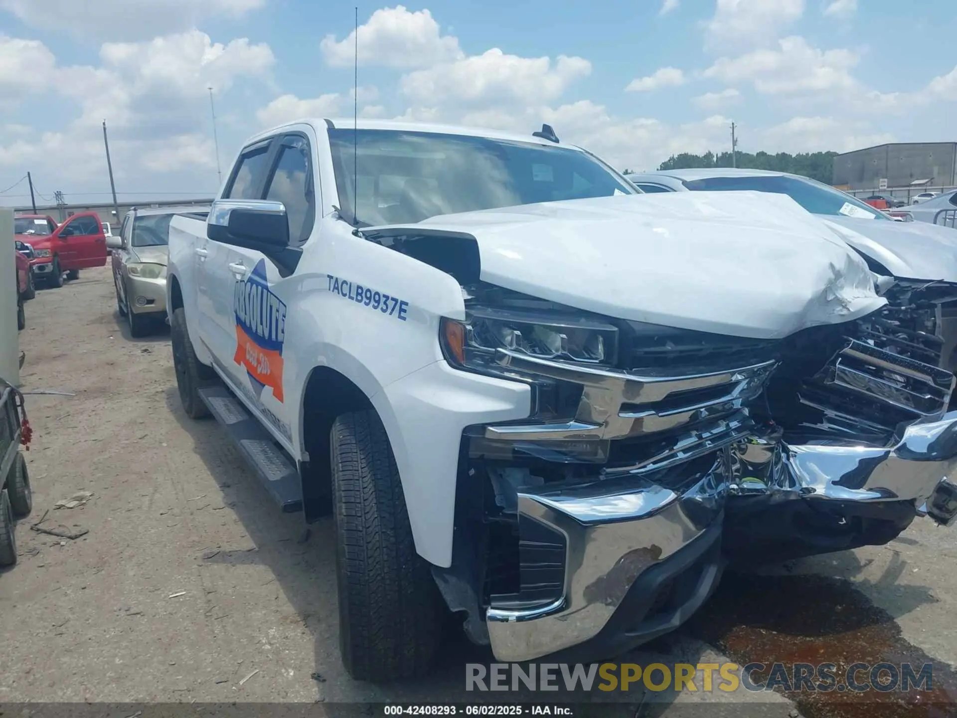 1 Photograph of a damaged car 3GCPWCEDXNG118201 CHEVROLET SILVERADO 1500 LTD 2022