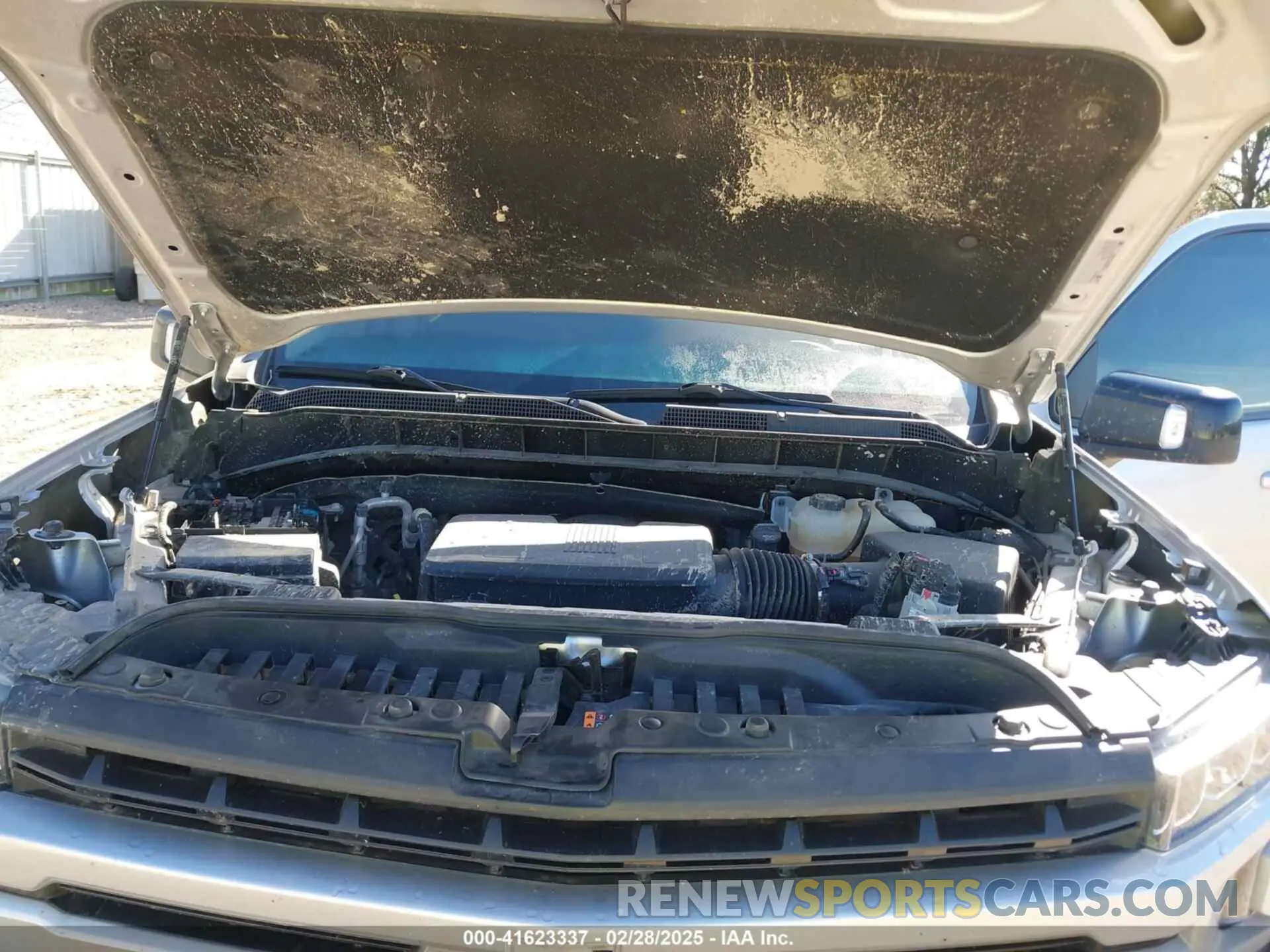 10 Photograph of a damaged car 3GCPWDED8NG200403 CHEVROLET SILVERADO 1500 LTD 2022