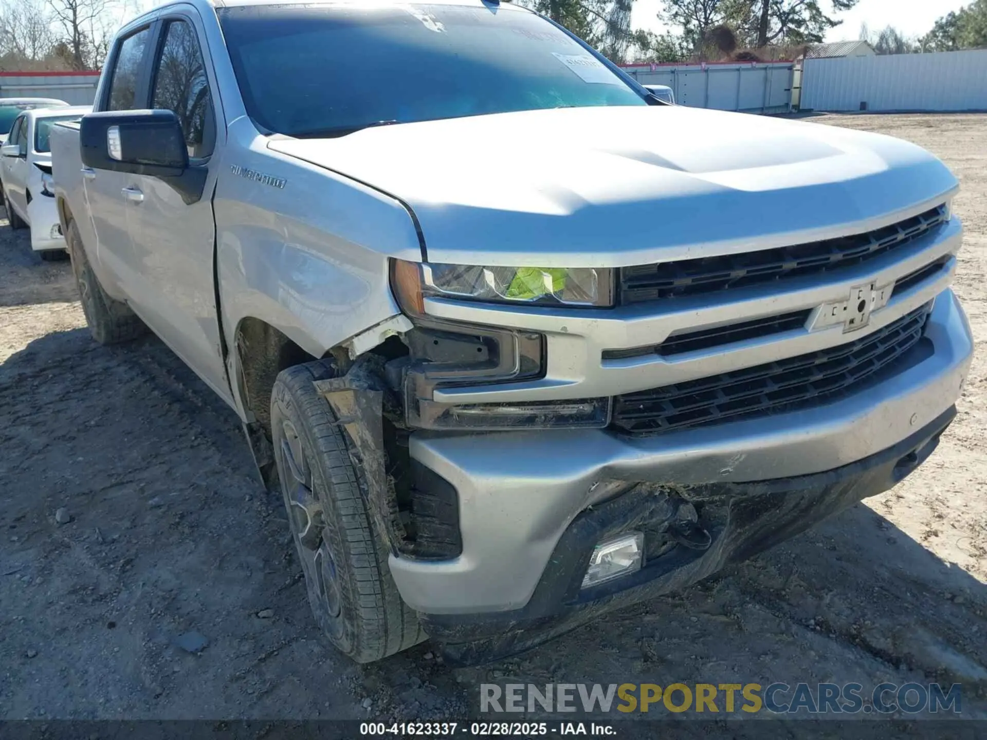 6 Photograph of a damaged car 3GCPWDED8NG200403 CHEVROLET SILVERADO 1500 LTD 2022