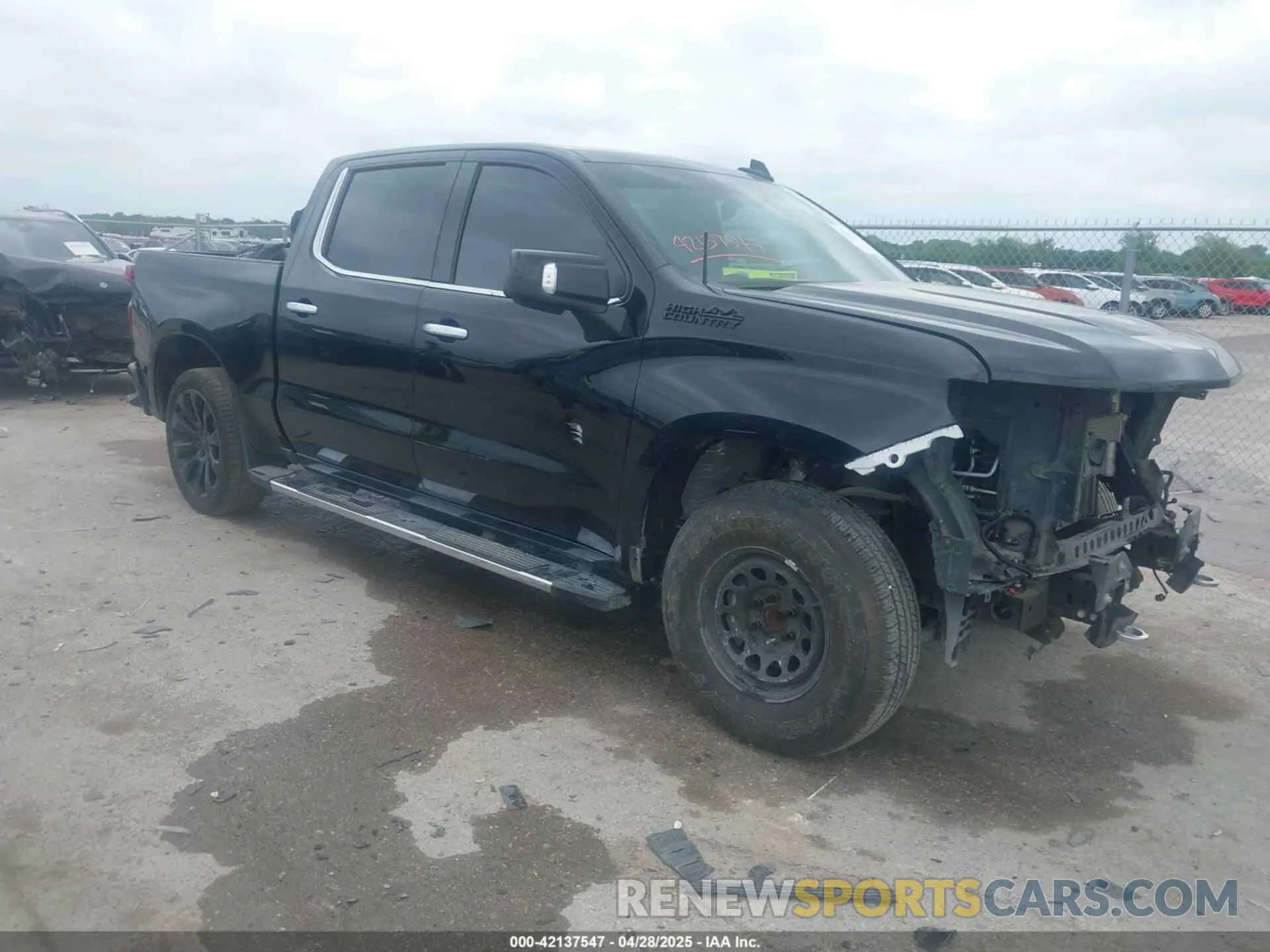 1 Photograph of a damaged car 3GCPWFED0NG130309 CHEVROLET SILVERADO 1500 LTD 2022