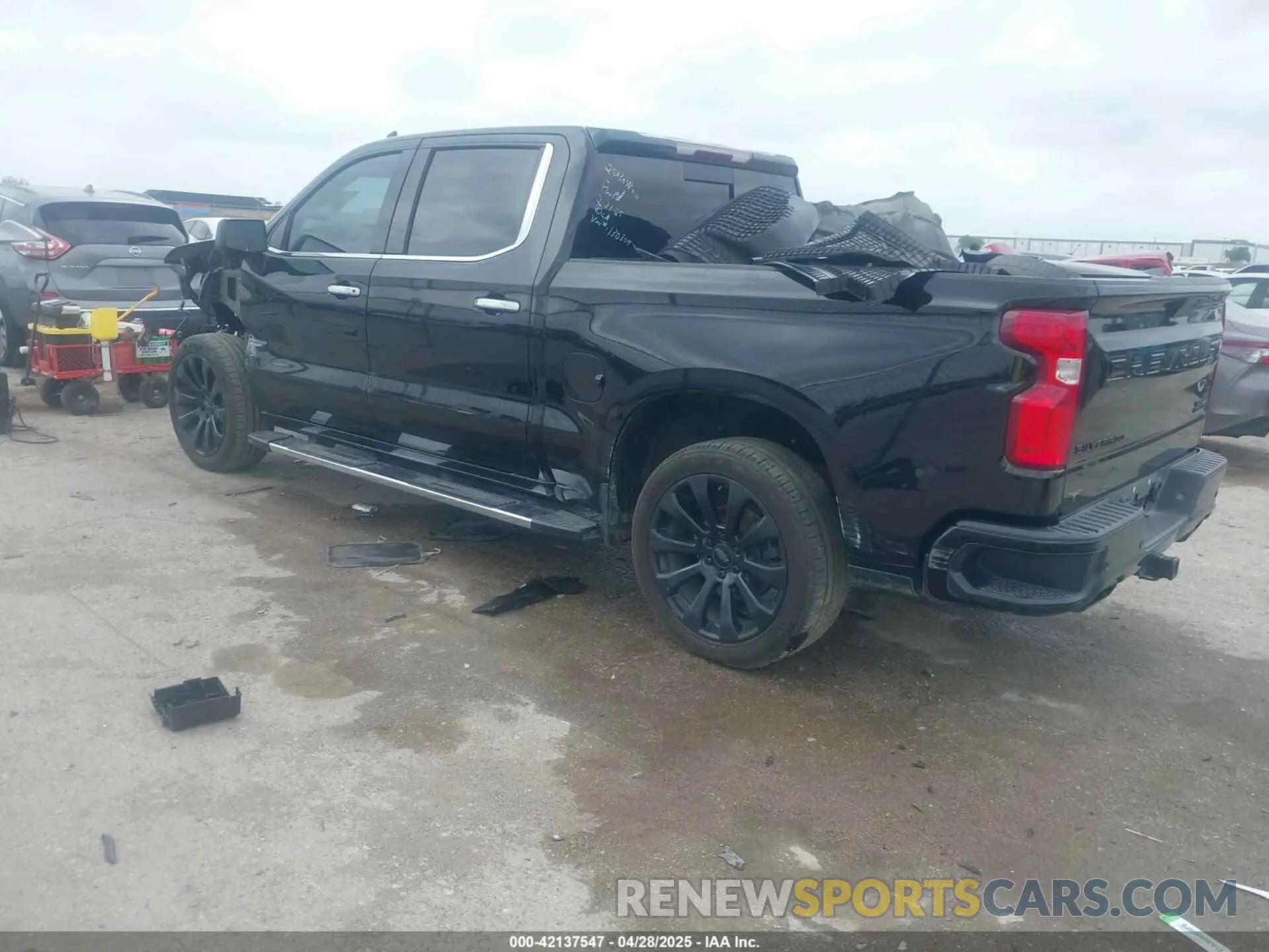 3 Photograph of a damaged car 3GCPWFED0NG130309 CHEVROLET SILVERADO 1500 LTD 2022