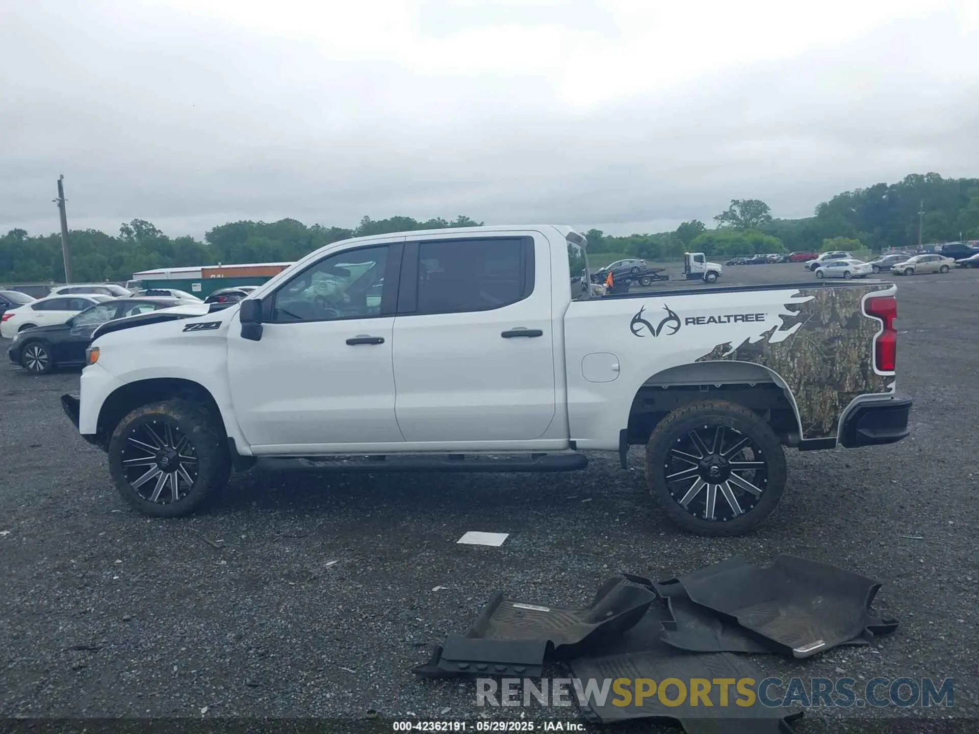 14 Photograph of a damaged car 3GCPYCEL6NG108492 CHEVROLET SILVERADO 1500 LTD 2022