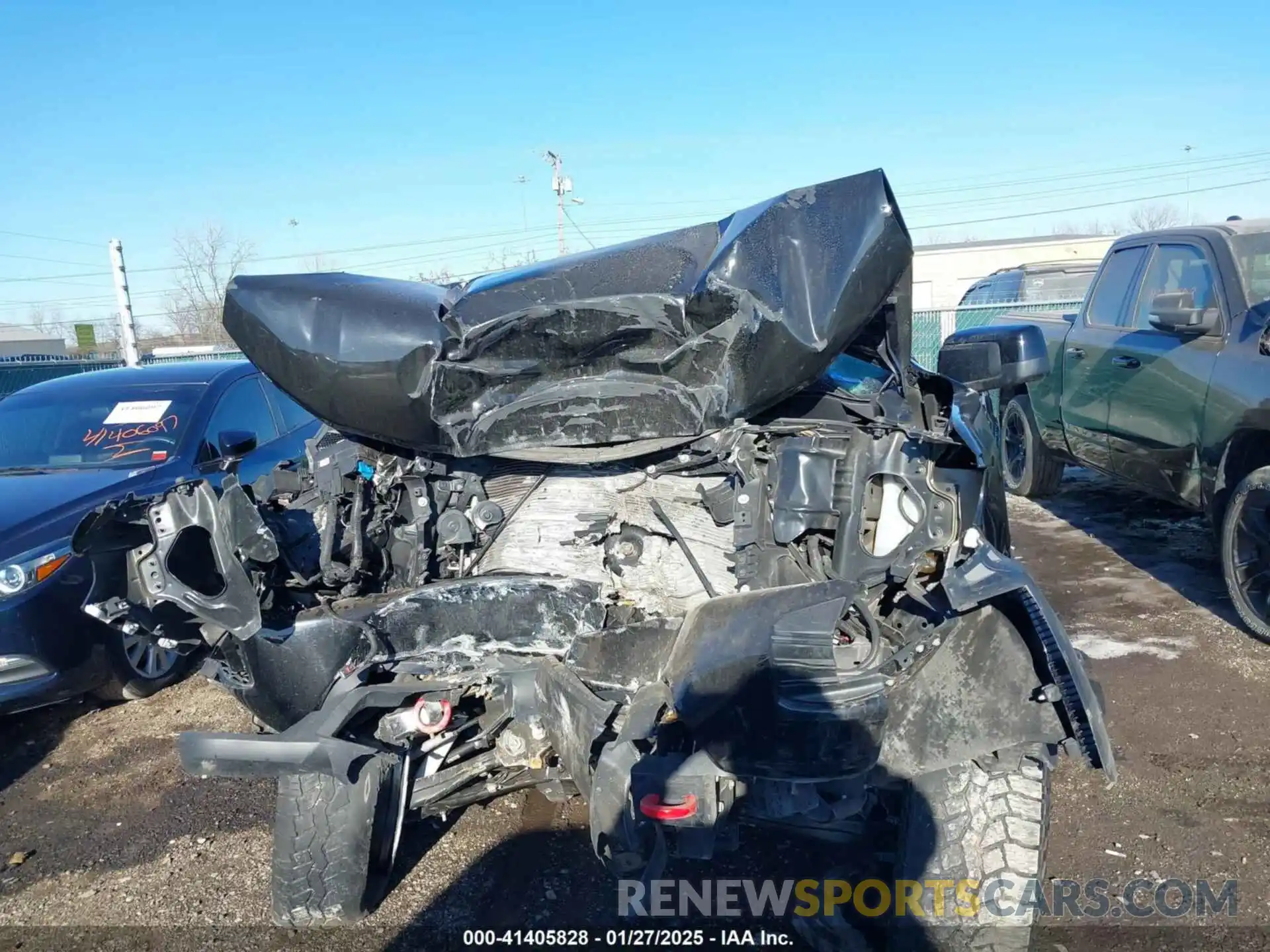 12 Photograph of a damaged car 3GCPYFED6NG138845 CHEVROLET SILVERADO 1500 LTD 2022