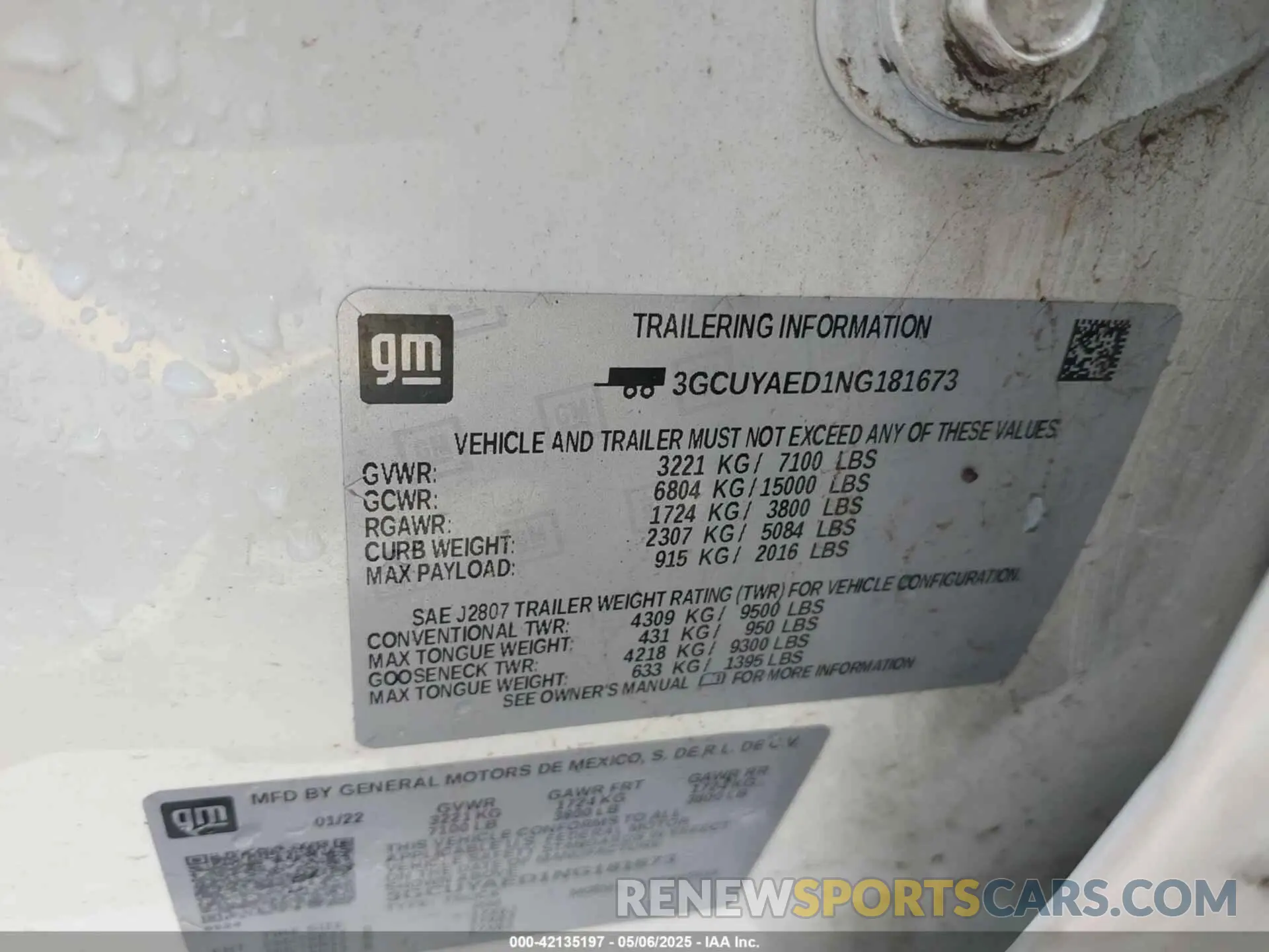9 Photograph of a damaged car 3GCUYAED1NG181673 CHEVROLET SILVERADO 1500 LTD 2022