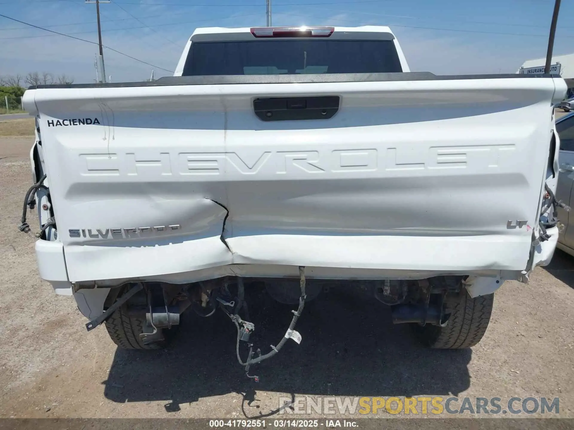 6 Photograph of a damaged car 3GCUYDED0NG172366 CHEVROLET SILVERADO 1500 LTD 2022