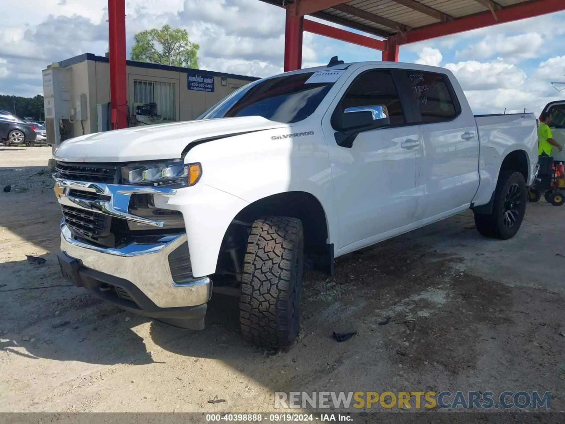 2 Photograph of a damaged car 3GCUYDED2NG175253 CHEVROLET SILVERADO 1500 LTD 2022