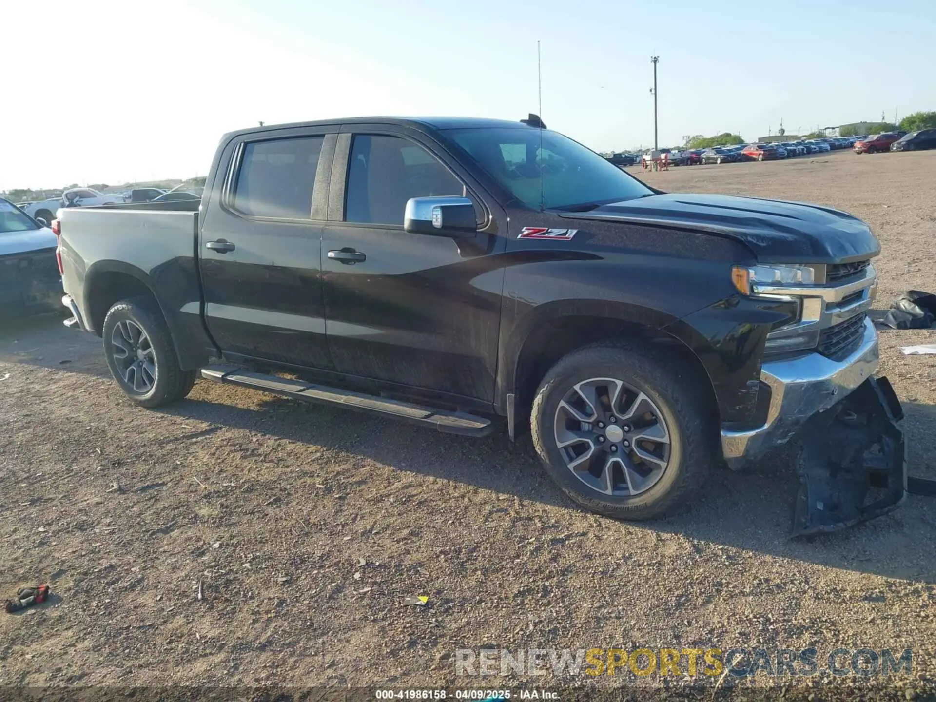 1 Photograph of a damaged car 3GCUYDED3NG173415 CHEVROLET SILVERADO 1500 LTD 2022