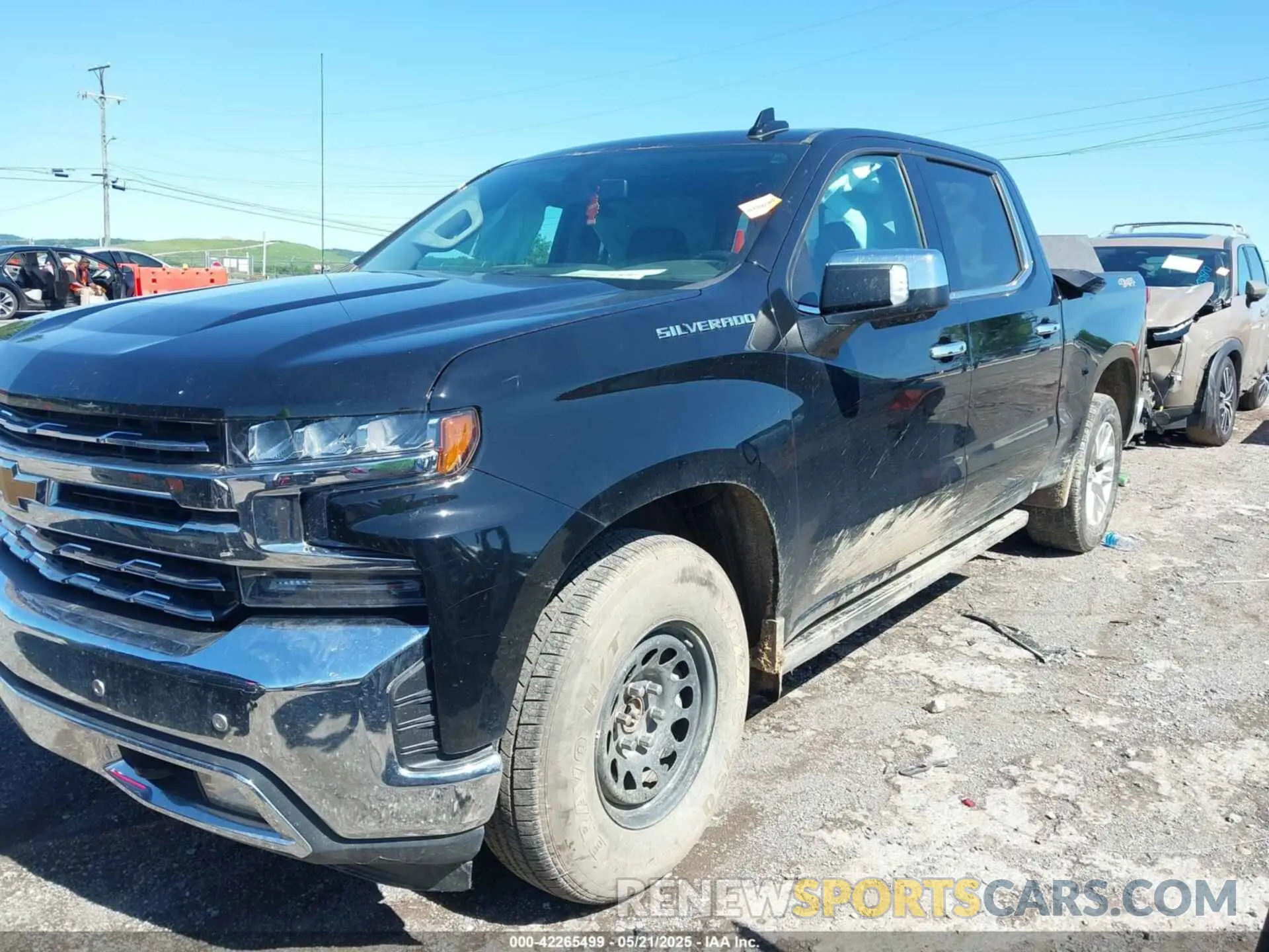 2 Photograph of a damaged car 3GCUYGED4NG183677 CHEVROLET SILVERADO 1500 LTD 2022