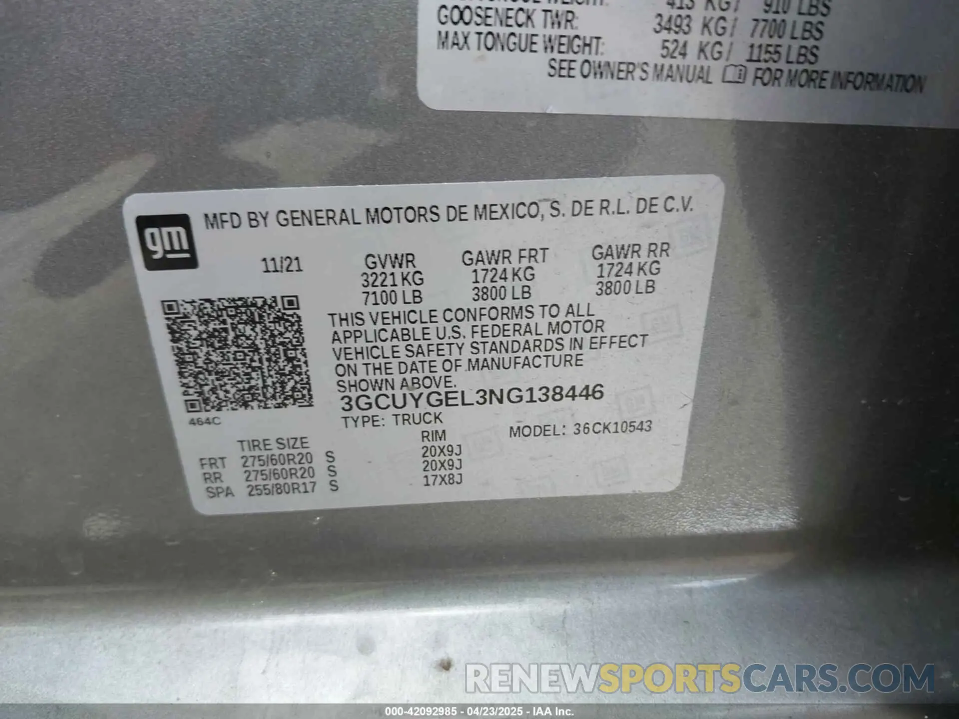 9 Photograph of a damaged car 3GCUYGEL3NG138446 CHEVROLET SILVERADO 1500 LTD 2022