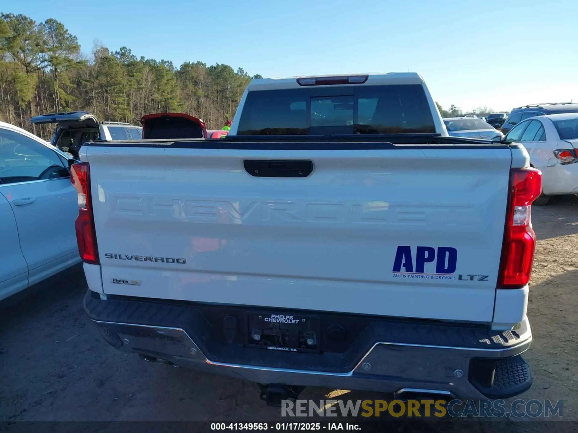 16 Photograph of a damaged car 3GCUYGET2NG211421 CHEVROLET SILVERADO 1500 LTD 2022