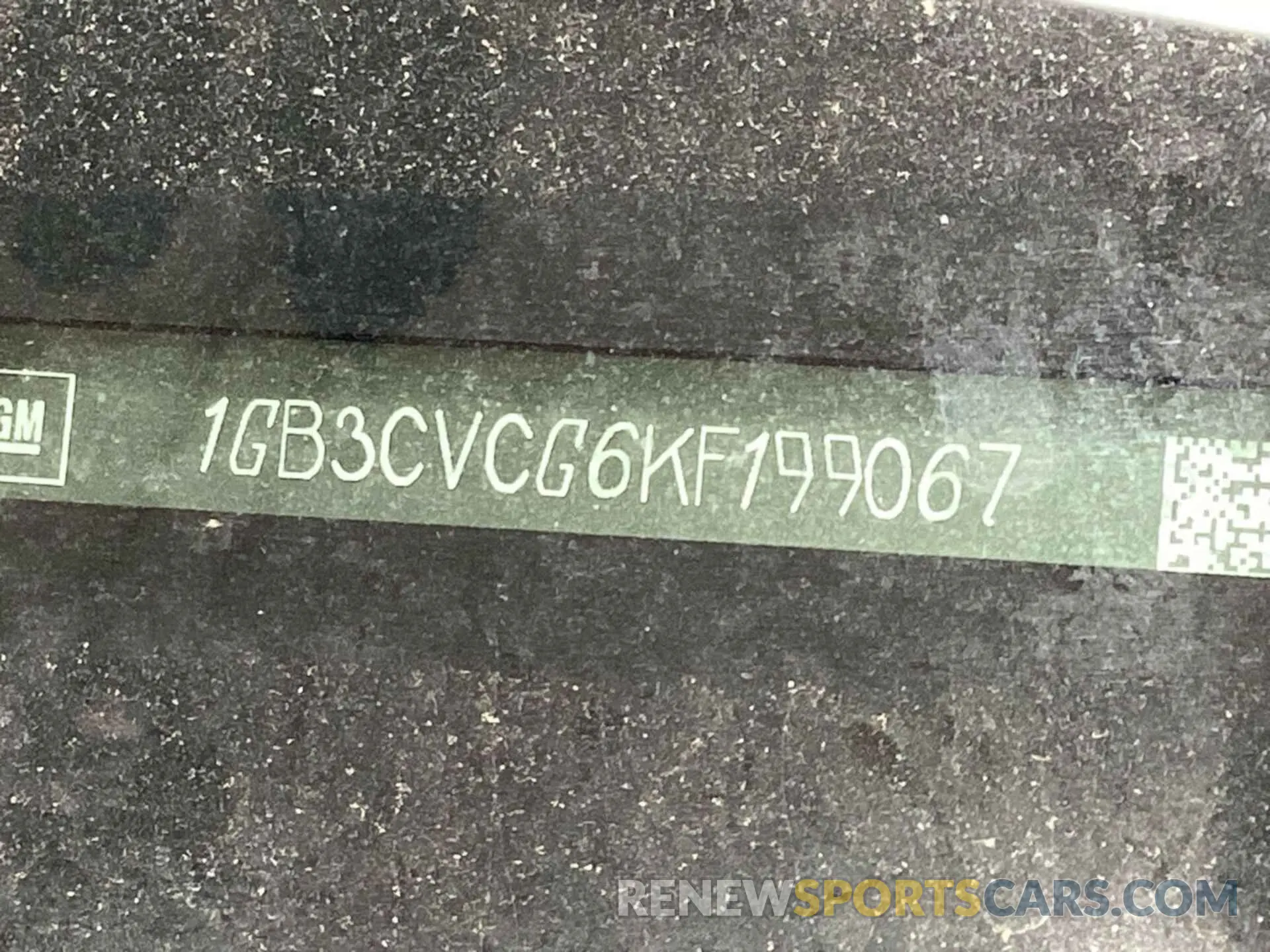 3 Photograph of a damaged car 1GB3CVCG6KF199067 CHEVROLET SILVERADO 2019