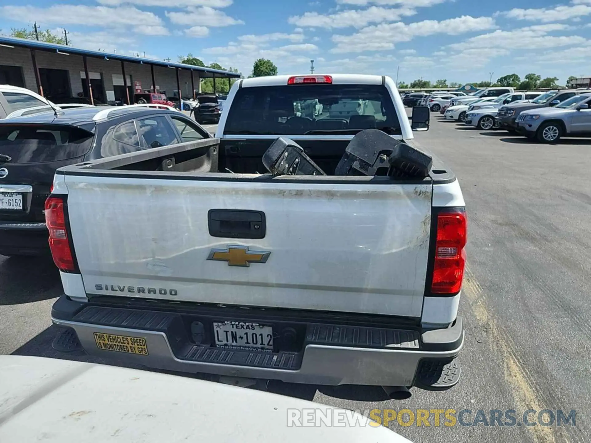 1 Photograph of a damaged car 1GC1KREG0KF172540 CHEVROLET SILVERADO 2019