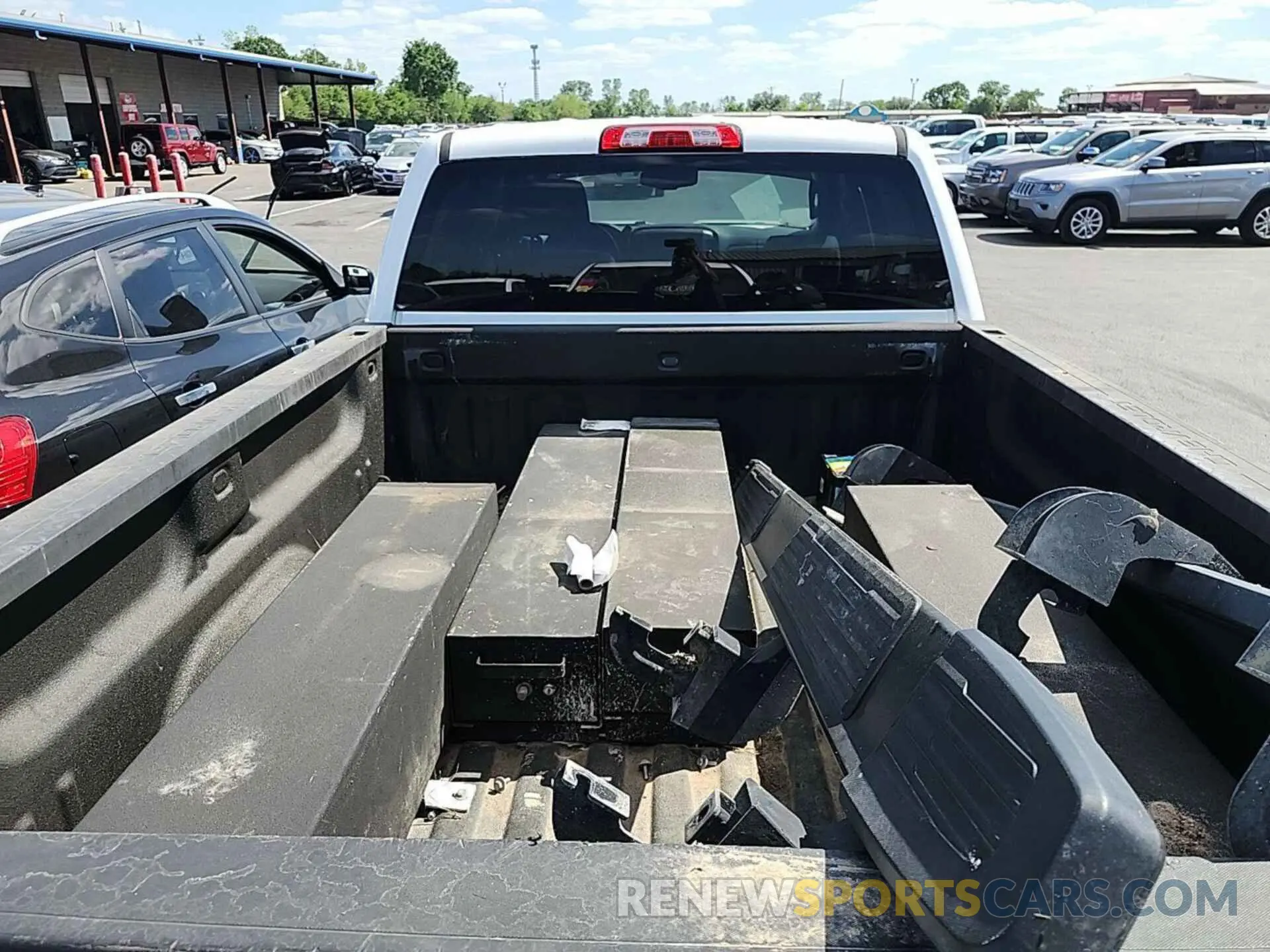 18 Photograph of a damaged car 1GC1KREG0KF172540 CHEVROLET SILVERADO 2019
