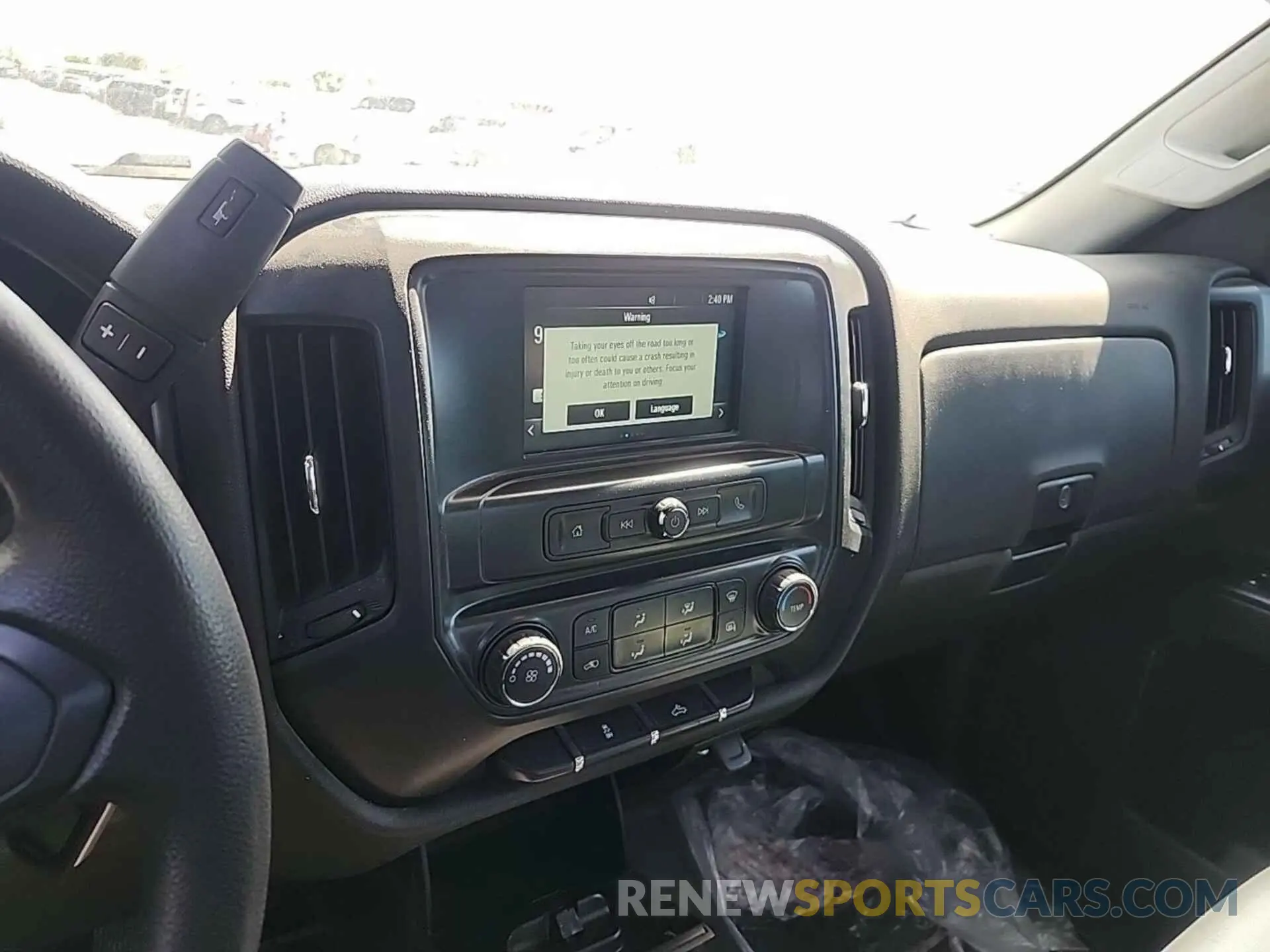 6 Photograph of a damaged car 1GC1KREG0KF172540 CHEVROLET SILVERADO 2019