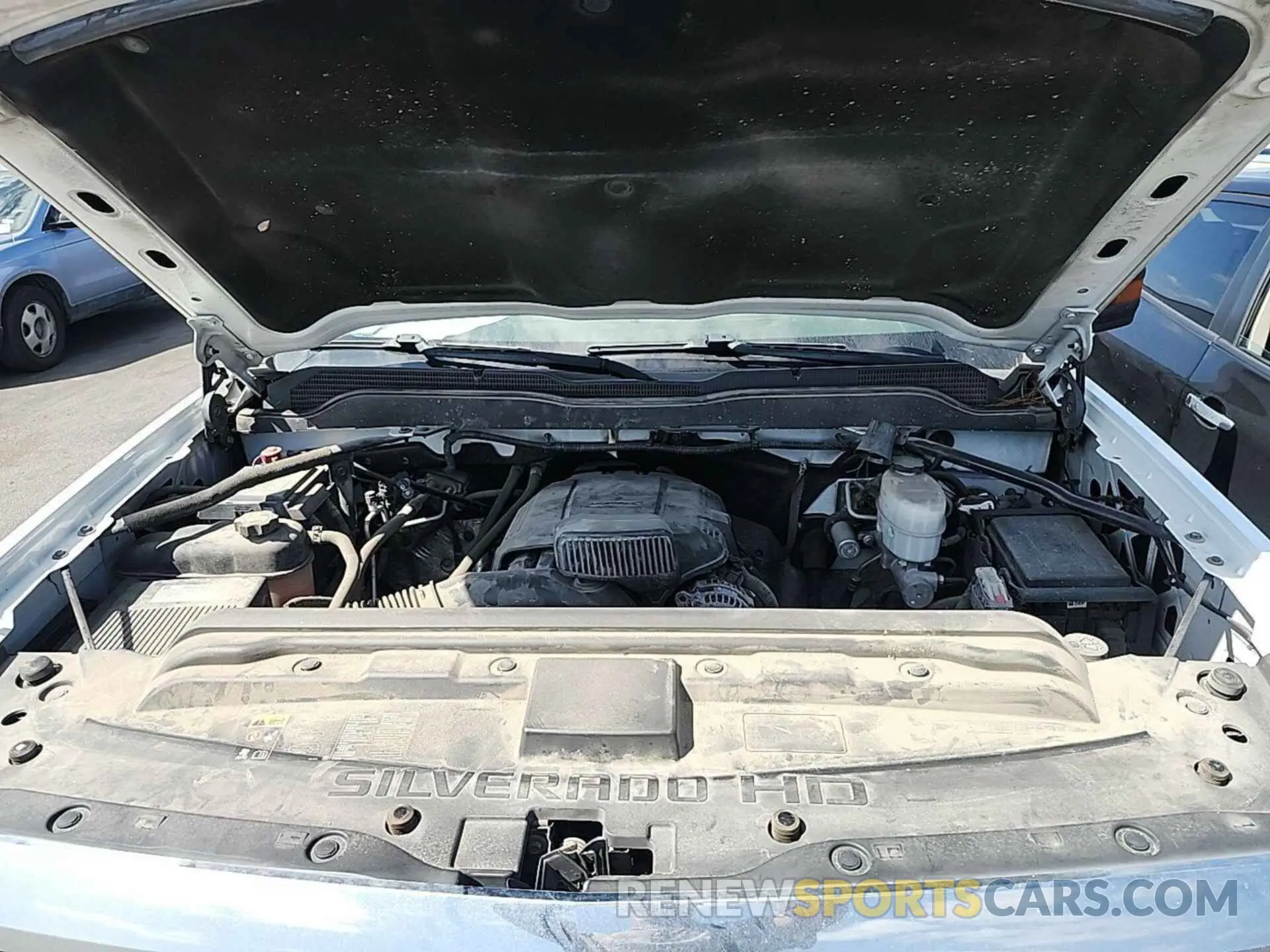 9 Photograph of a damaged car 1GC1KREG0KF172540 CHEVROLET SILVERADO 2019