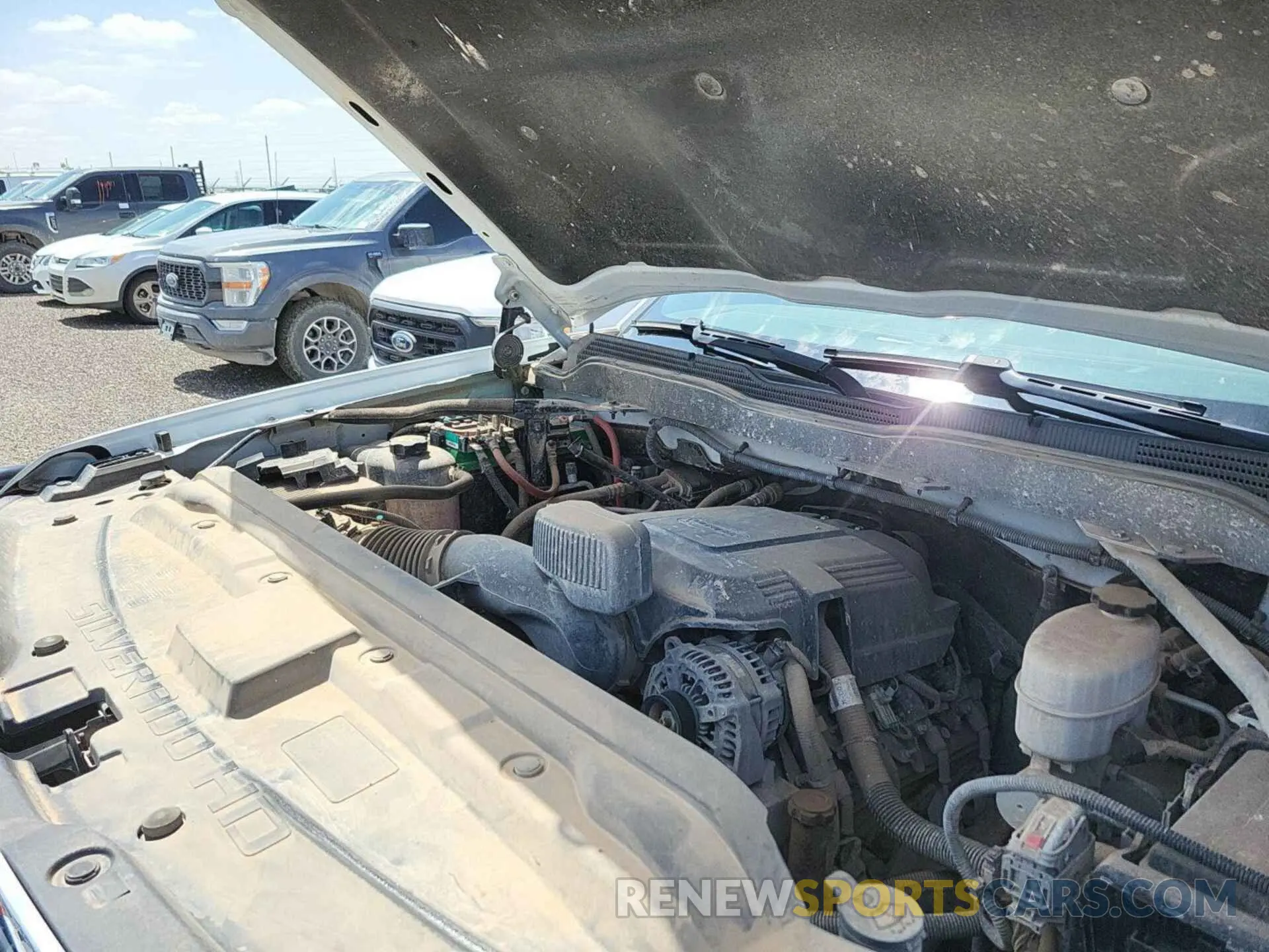 9 Photograph of a damaged car 1GC1KREG1KF188388 CHEVROLET SILVERADO 2019