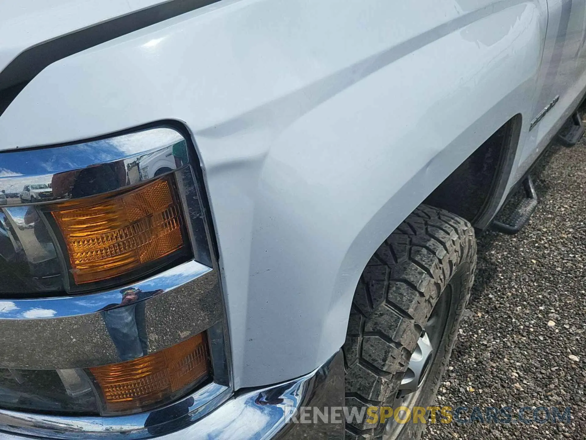40 Photograph of a damaged car 1GC1KREG5KF178298 CHEVROLET SILVERADO 2019