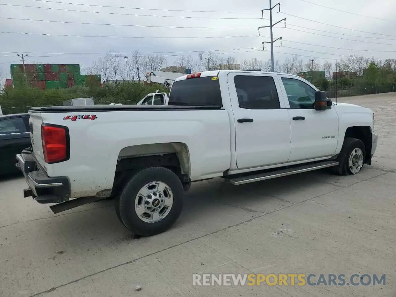 3 Photograph of a damaged car 1GC1KREG7KF227727 CHEVROLET SILVERADO 2019