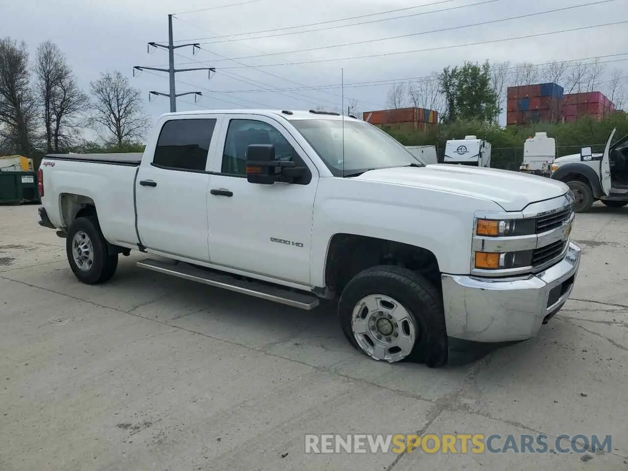 4 Photograph of a damaged car 1GC1KREG7KF227727 CHEVROLET SILVERADO 2019