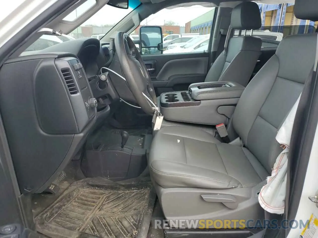 7 Photograph of a damaged car 1GC1KREG7KF227727 CHEVROLET SILVERADO 2019