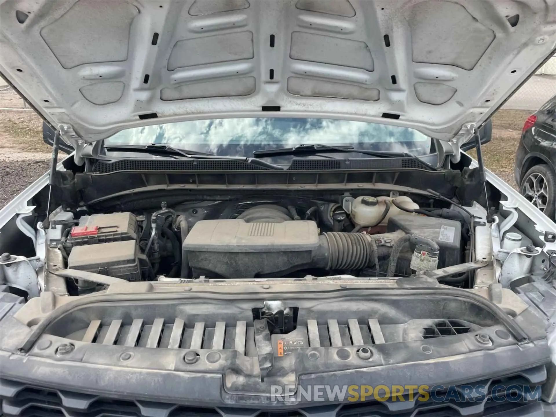 3 Photograph of a damaged car 1GCPWAEH7KZ317371 CHEVROLET SILVERADO 2019