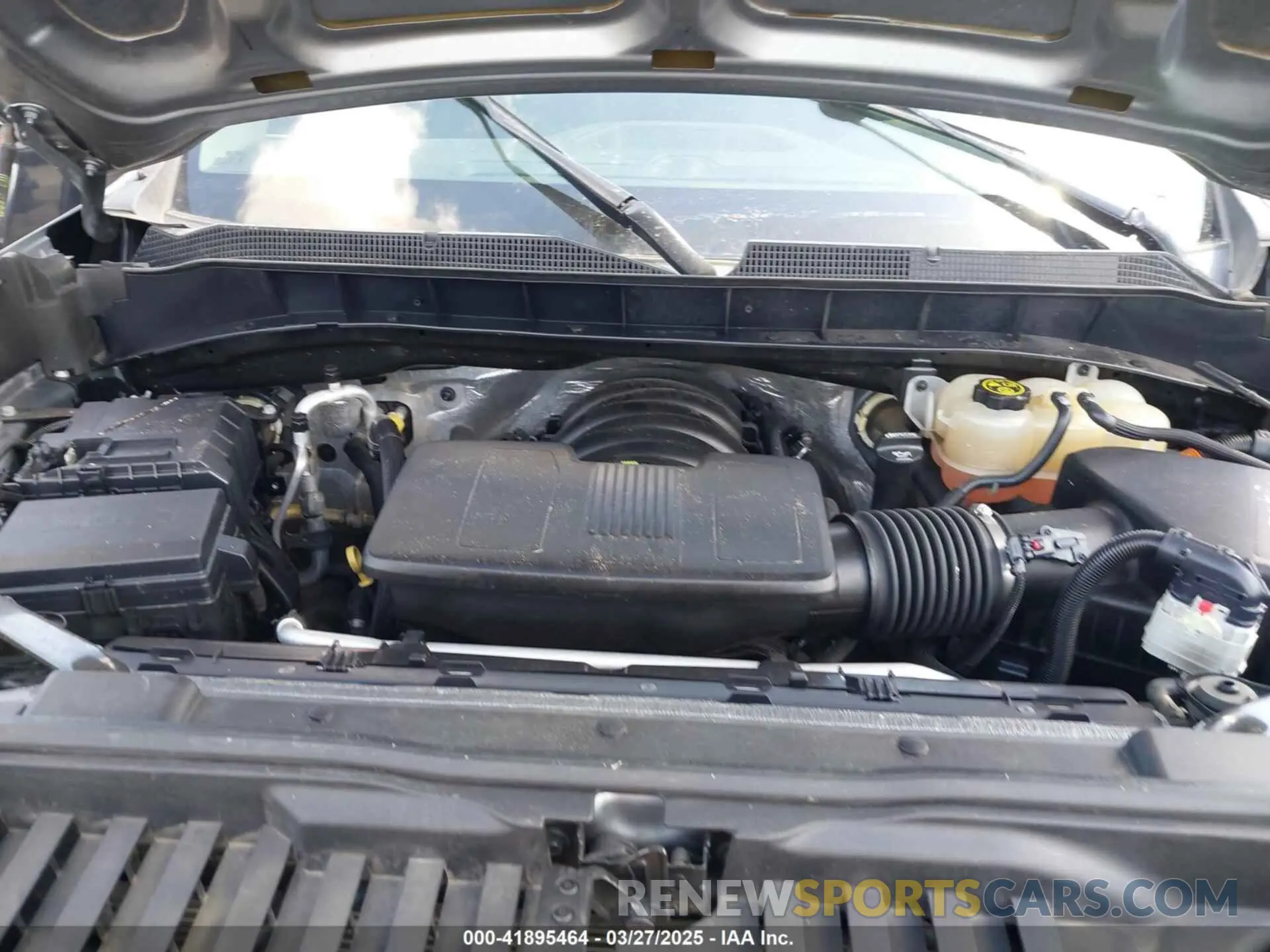10 Photograph of a damaged car 1GCPYCEF8KZ348035 CHEVROLET SILVERADO 2019