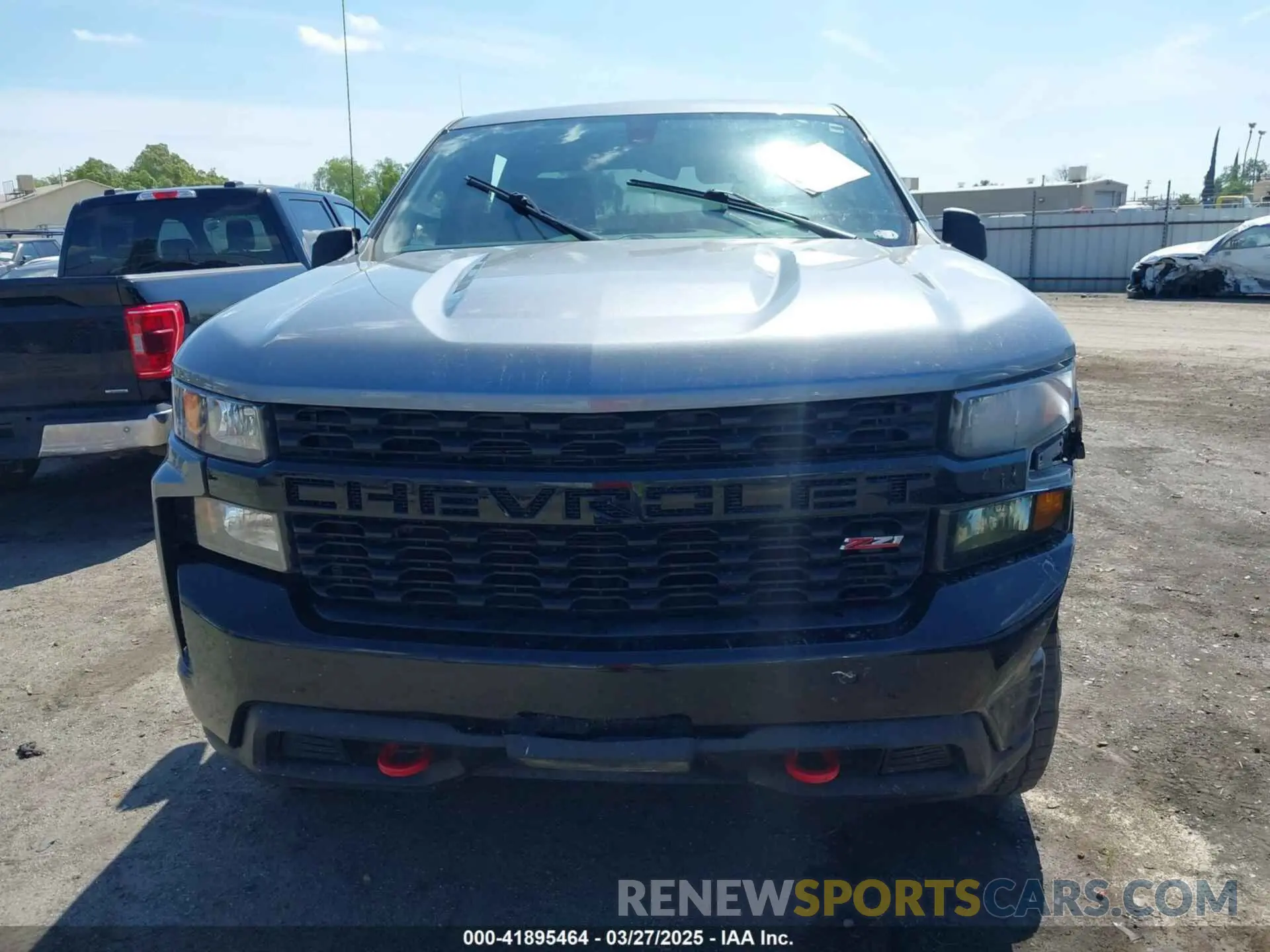 12 Photograph of a damaged car 1GCPYCEF8KZ348035 CHEVROLET SILVERADO 2019