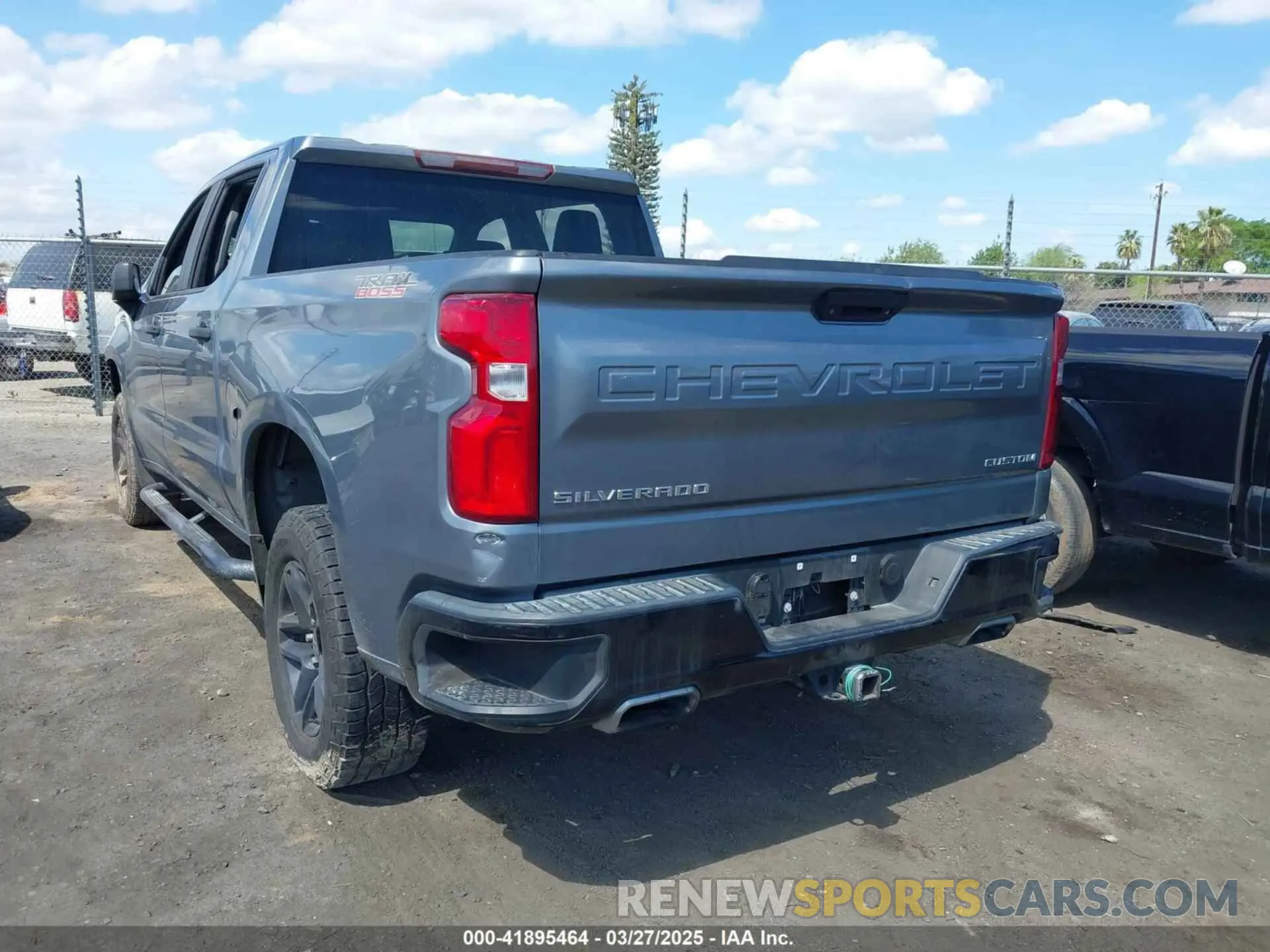 3 Photograph of a damaged car 1GCPYCEF8KZ348035 CHEVROLET SILVERADO 2019
