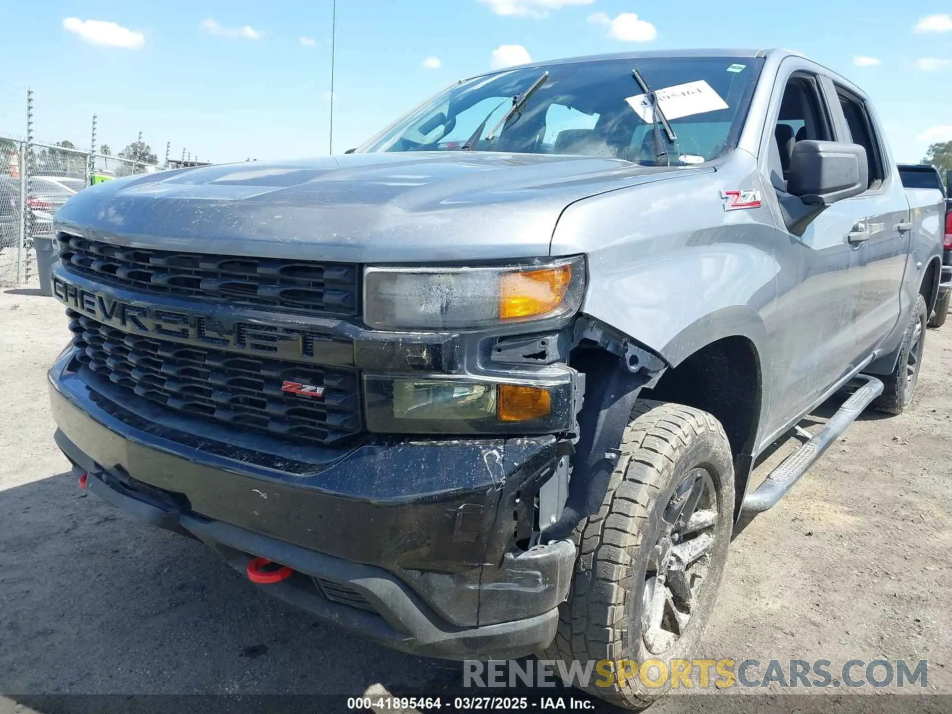 6 Photograph of a damaged car 1GCPYCEF8KZ348035 CHEVROLET SILVERADO 2019