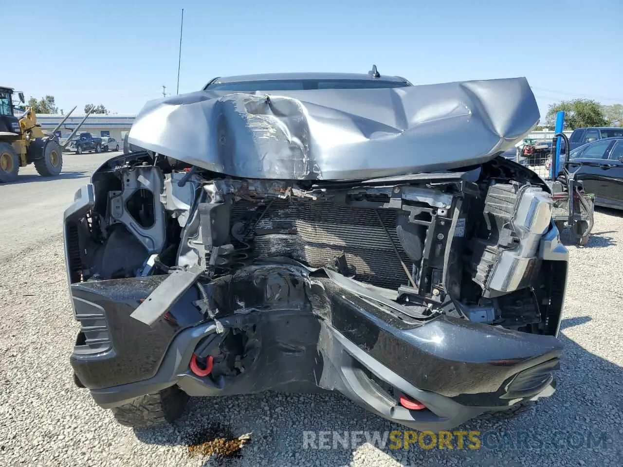 5 Photograph of a damaged car 1GCPYCEFXKZ245702 CHEVROLET SILVERADO 2019