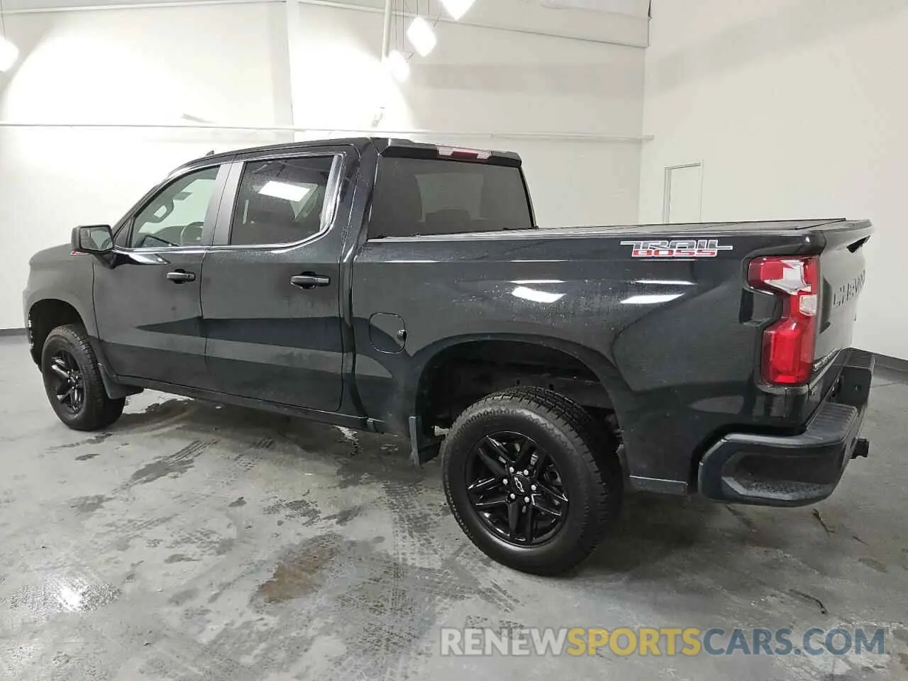 2 Photograph of a damaged car 1GCPYCEH8KZ388004 CHEVROLET SILVERADO 2019