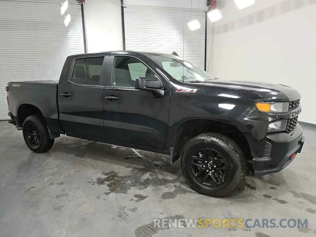 4 Photograph of a damaged car 1GCPYCEH8KZ388004 CHEVROLET SILVERADO 2019