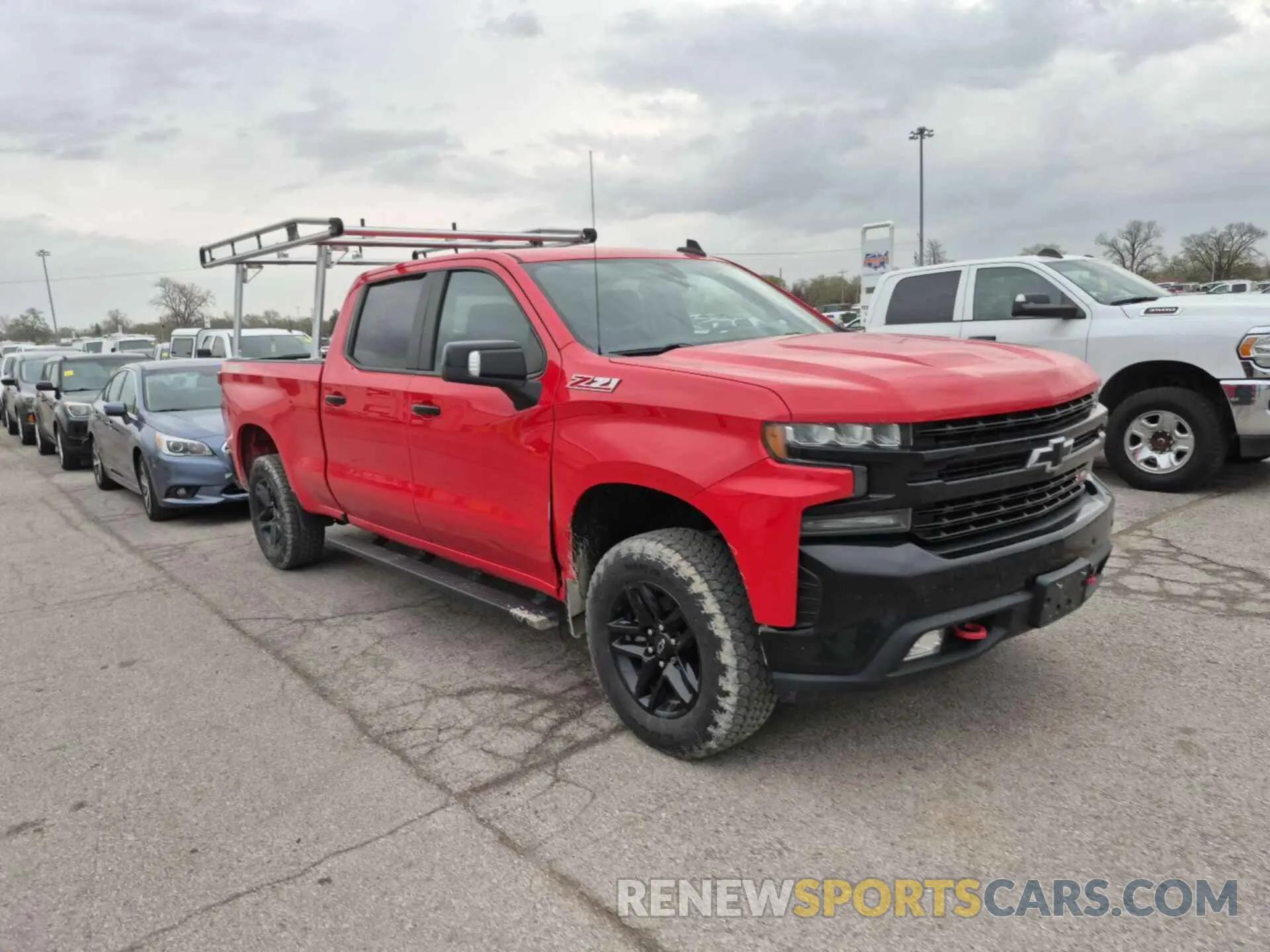 21 Photograph of a damaged car 1GCPYFED1KZ372984 CHEVROLET SILVERADO 2019