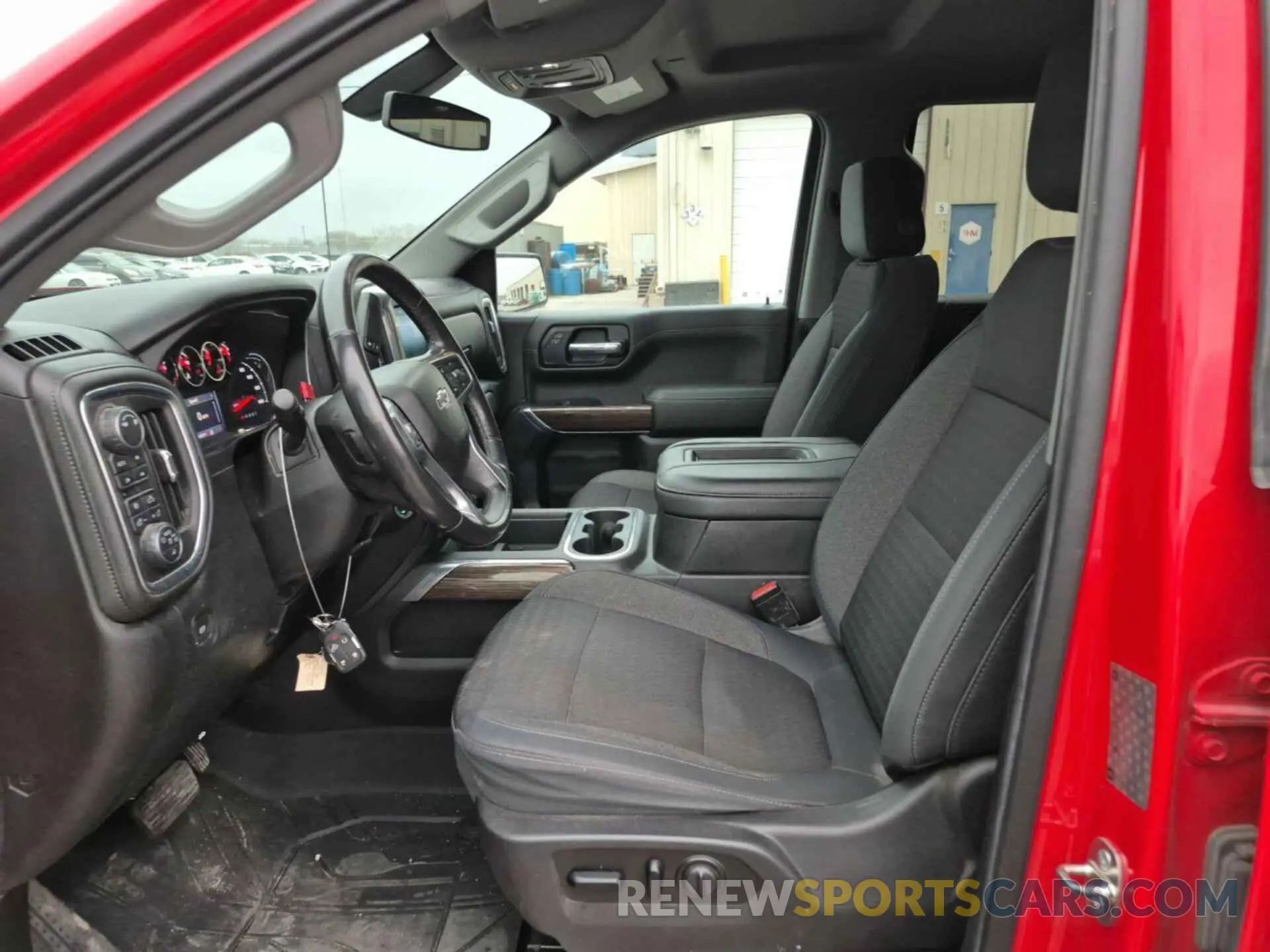 35 Photograph of a damaged car 1GCPYFED1KZ372984 CHEVROLET SILVERADO 2019